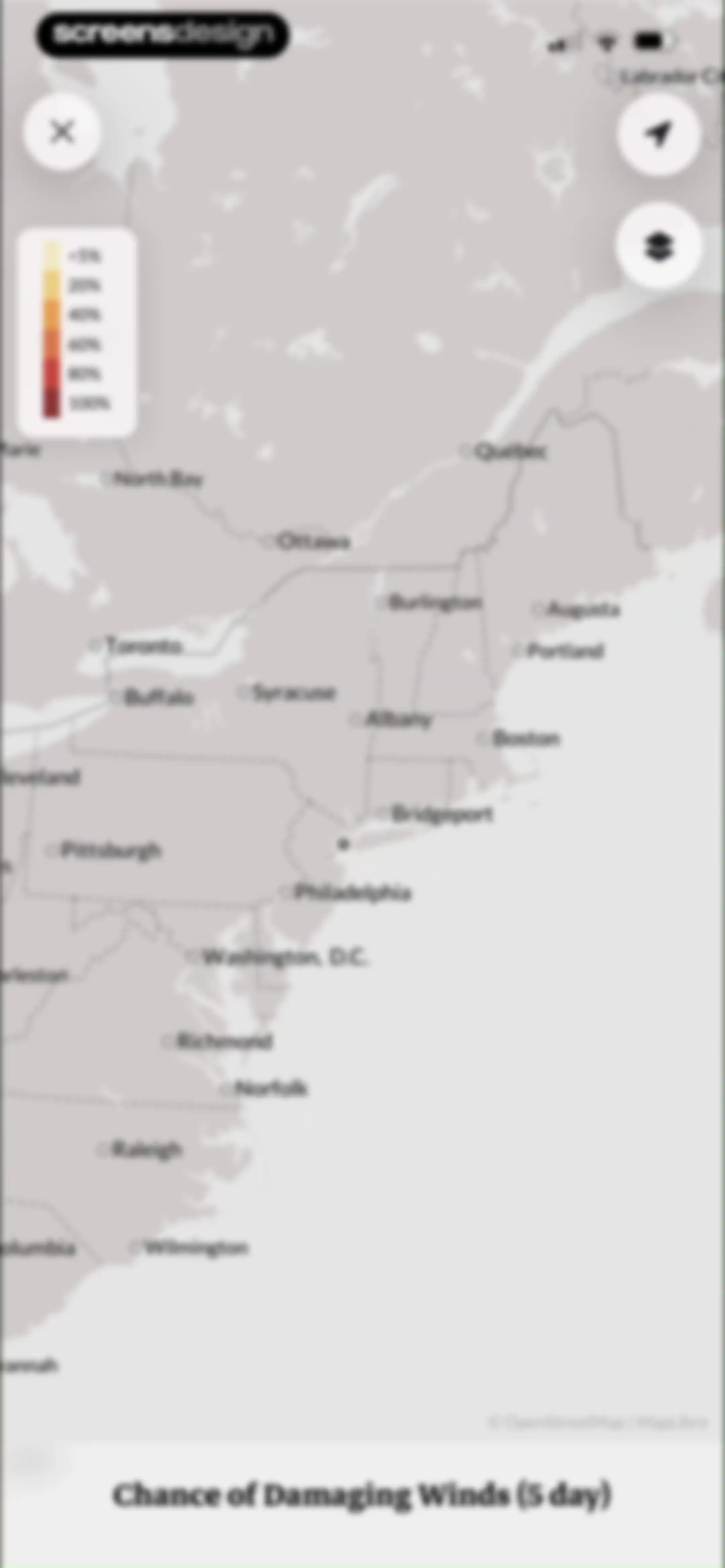 Acme Weather screen 50