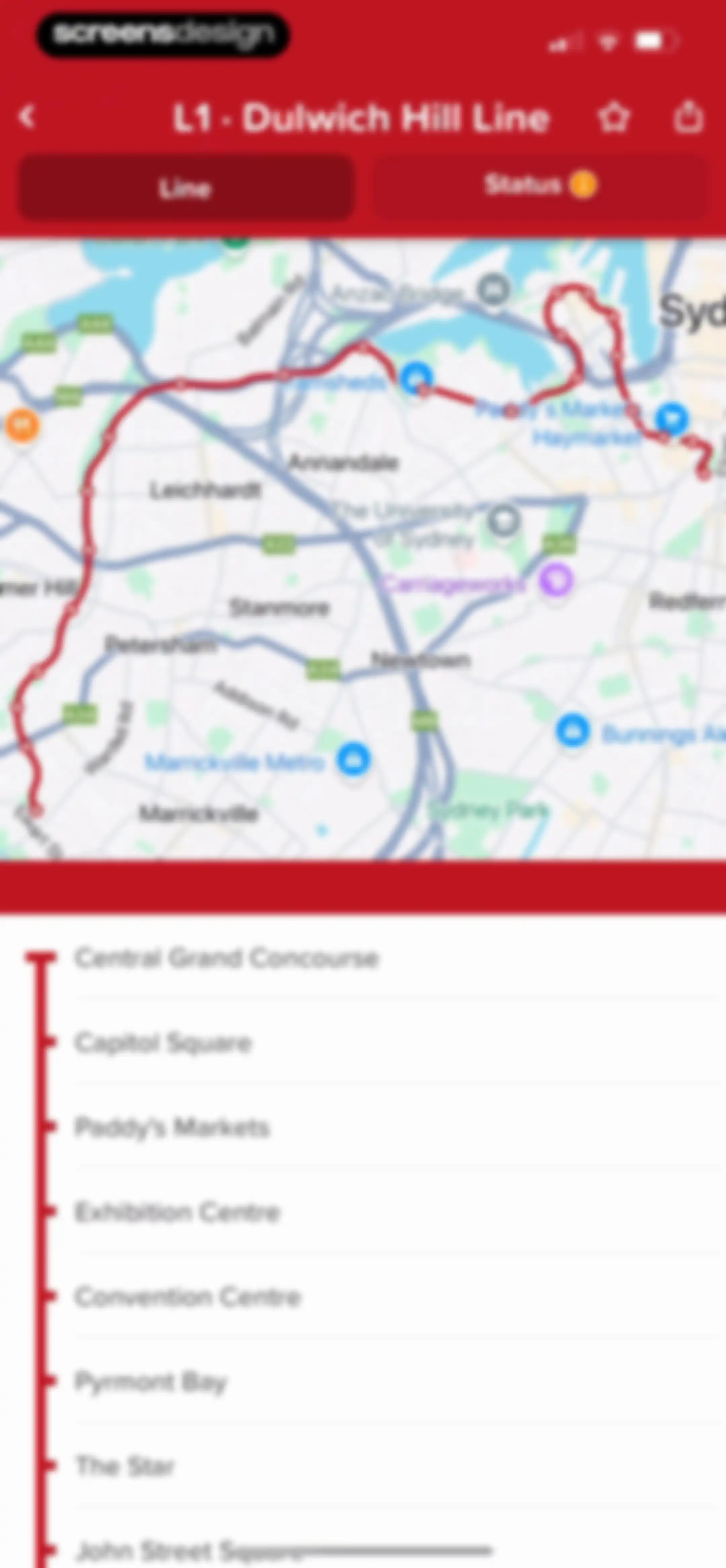 Citymapper: All Live Transit screen 111