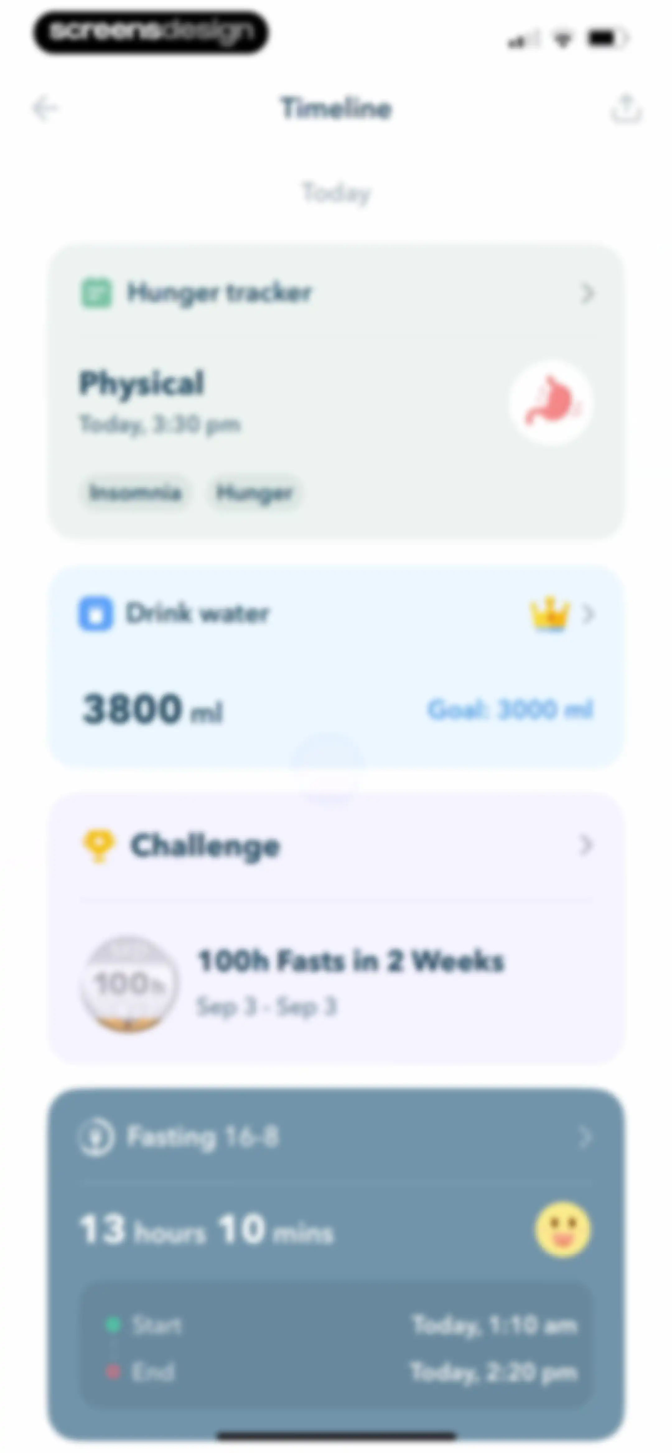 Intermittent Fasting Tracker - screen 334