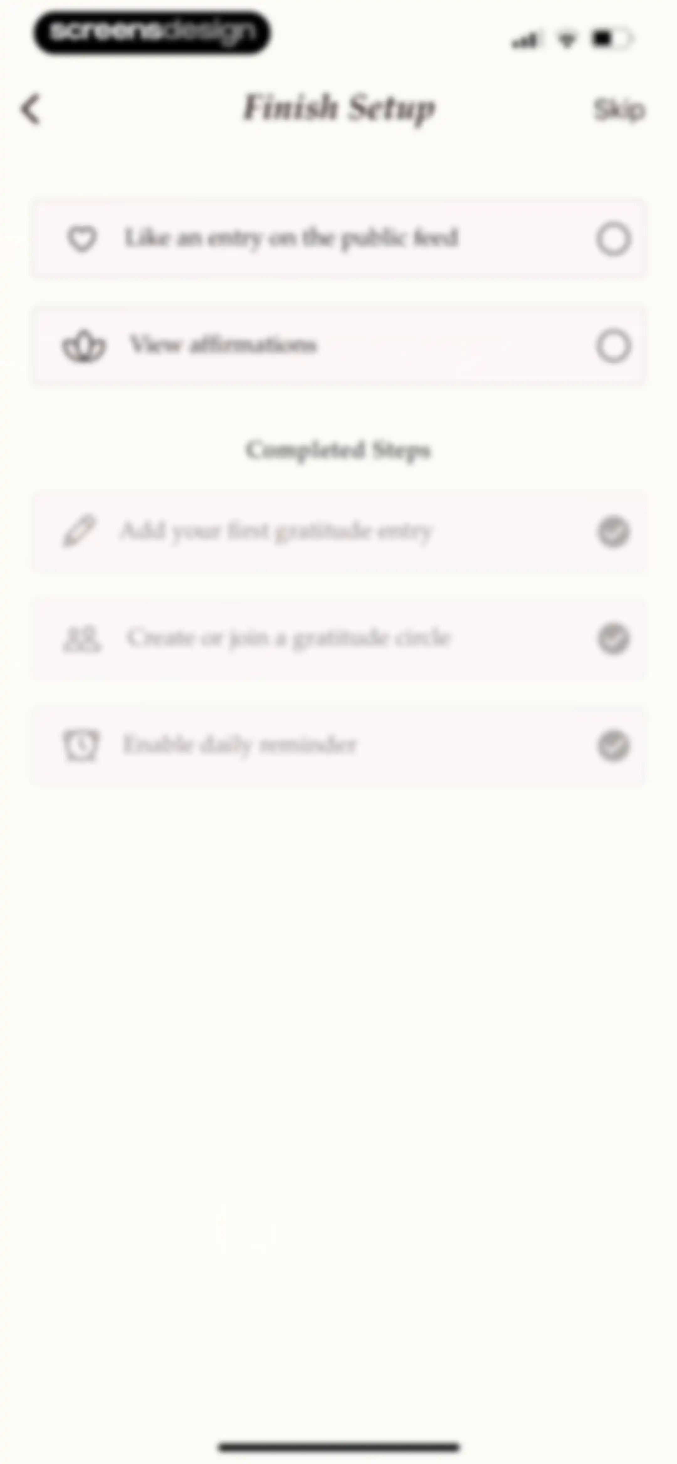 Gratitude Plus – Journal screen 81