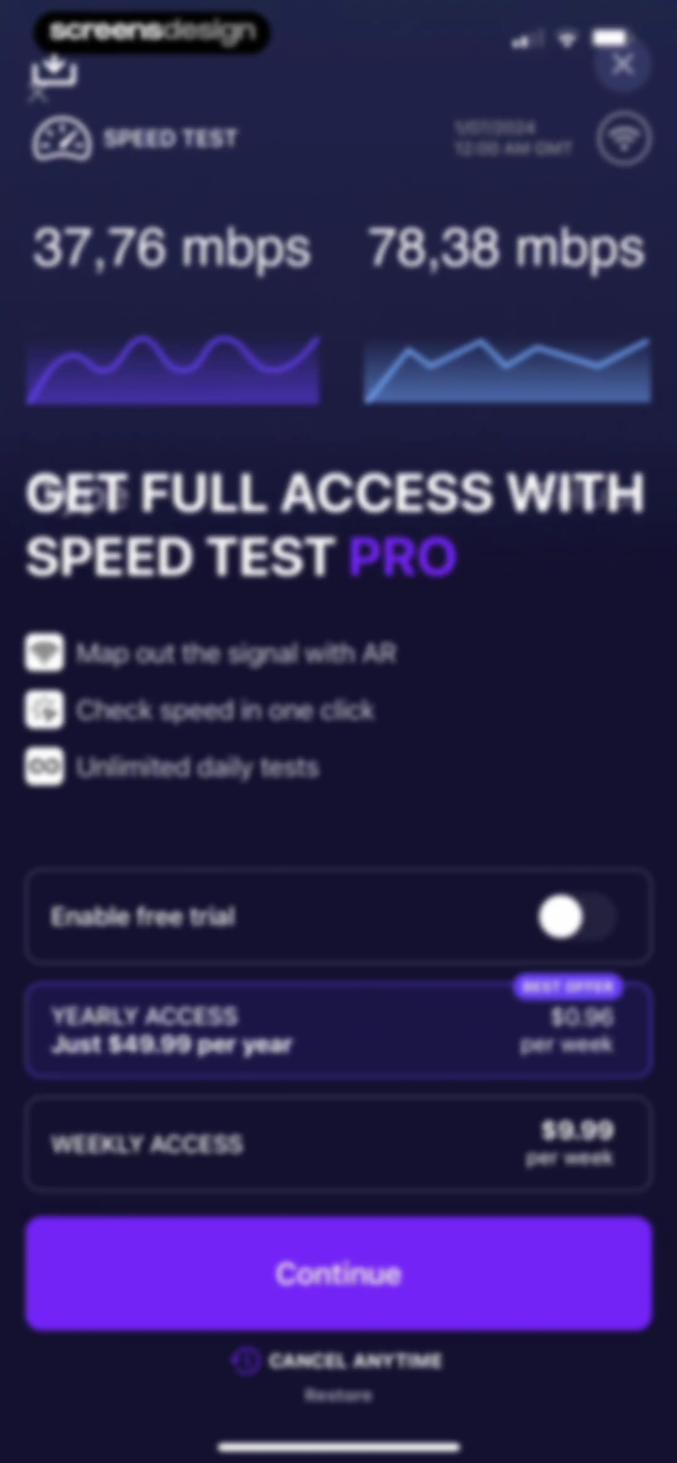 Speed Test & Wifi Analyzer + screen 7