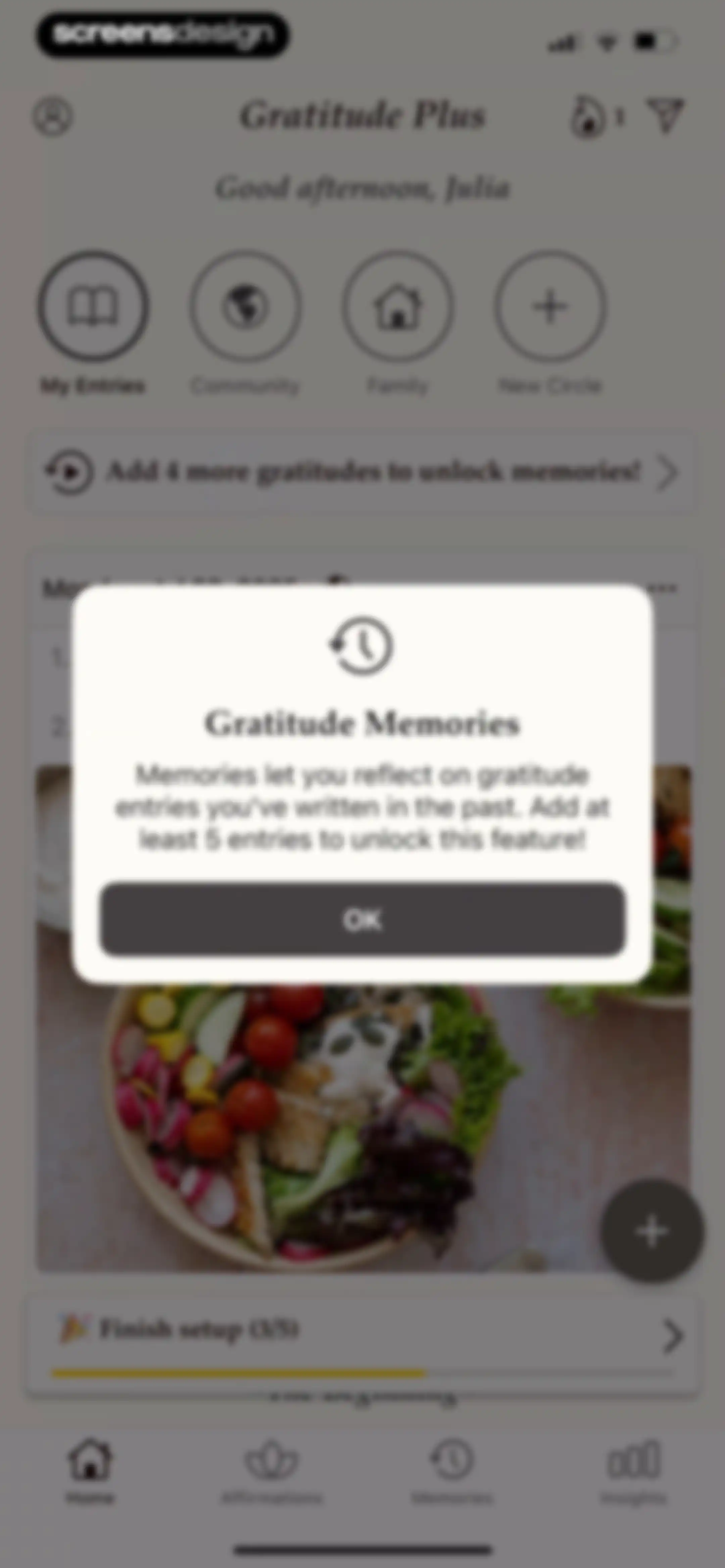 Gratitude Plus – Journal screen 57