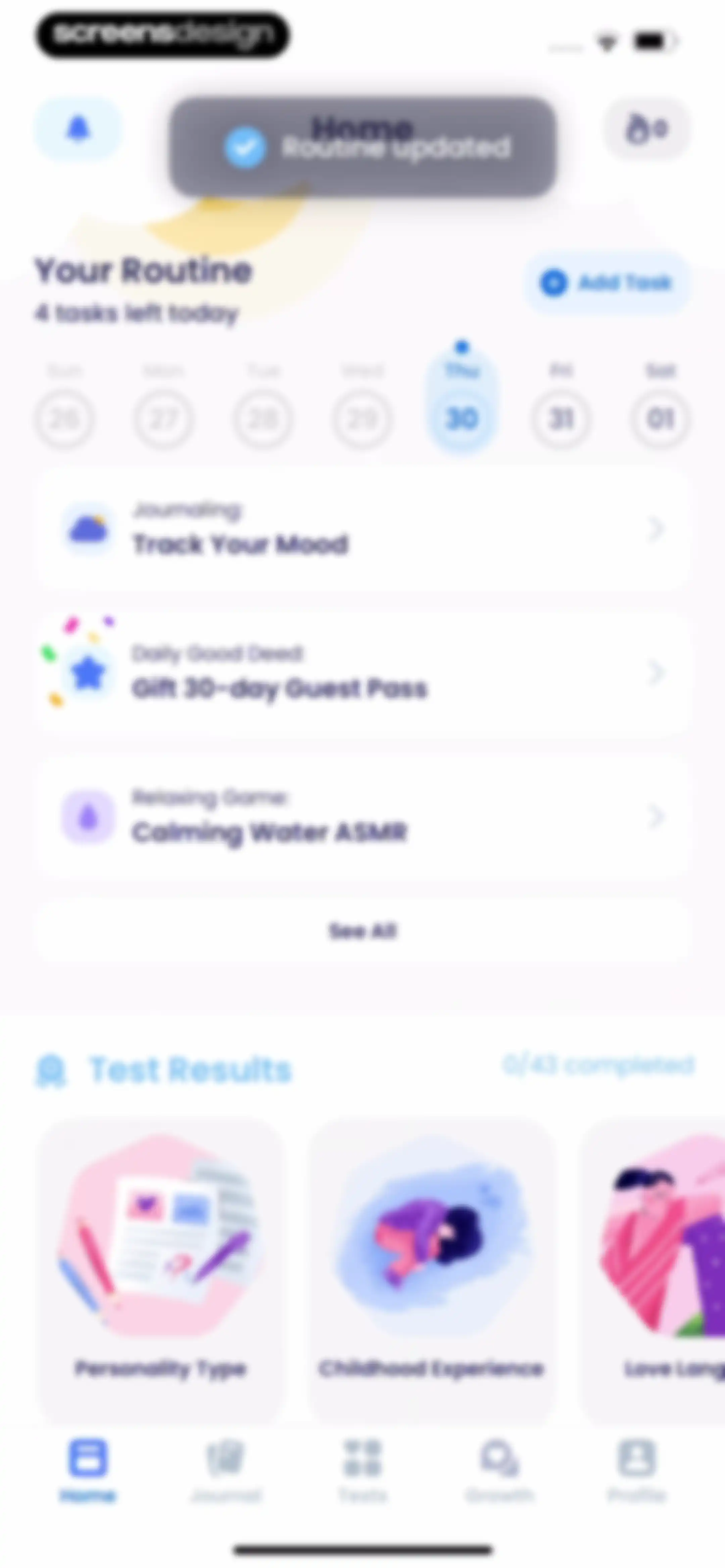 Breeze: Start Self-Discovery screen 30