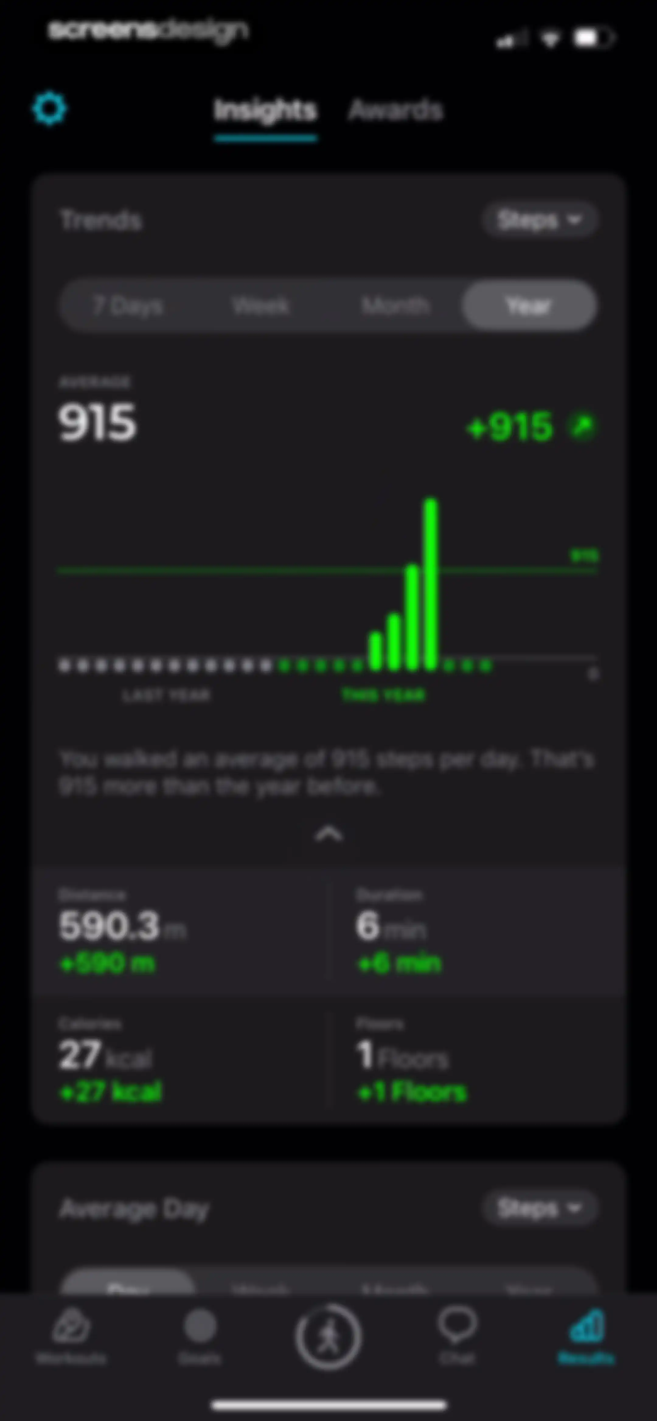 StepsApp Pedometer screen 141