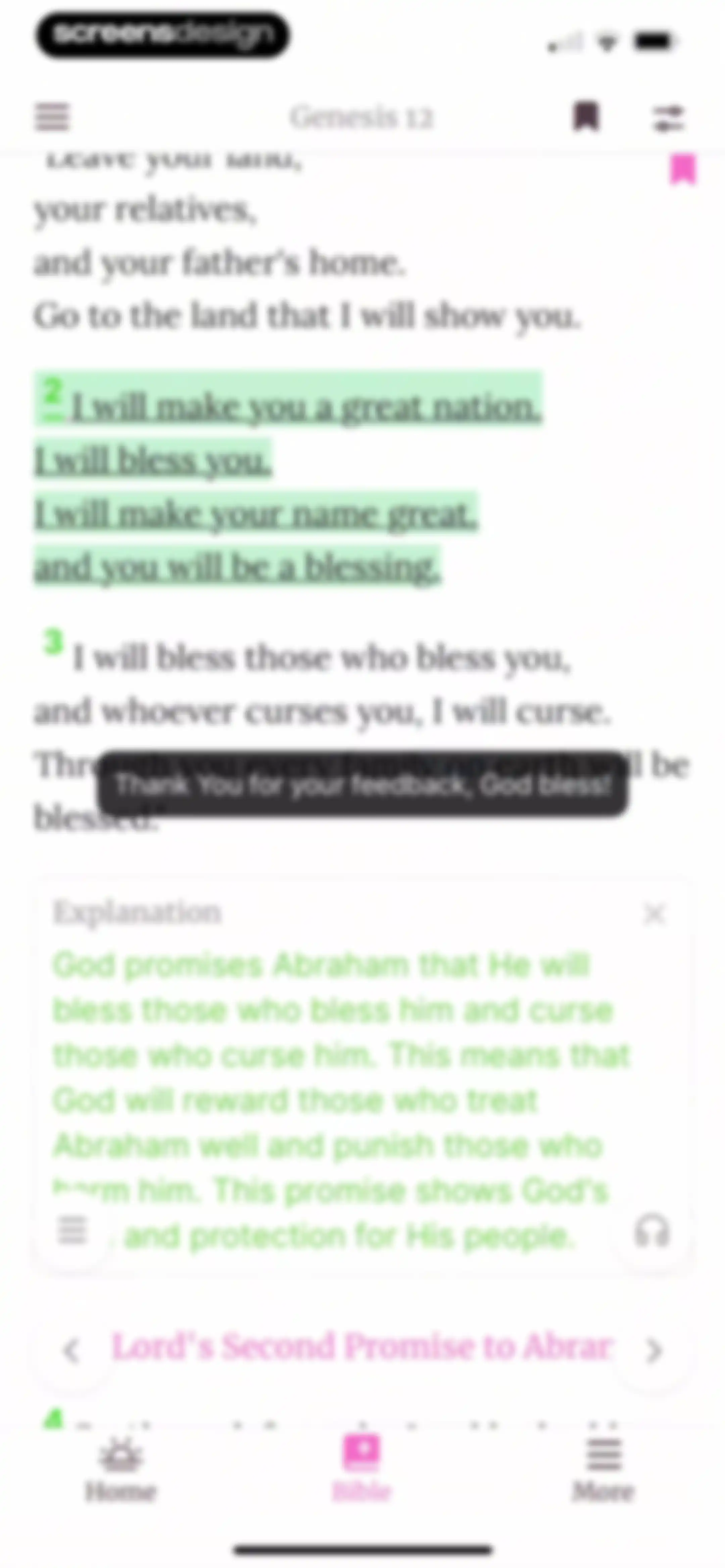 Bible For Women. screen 51