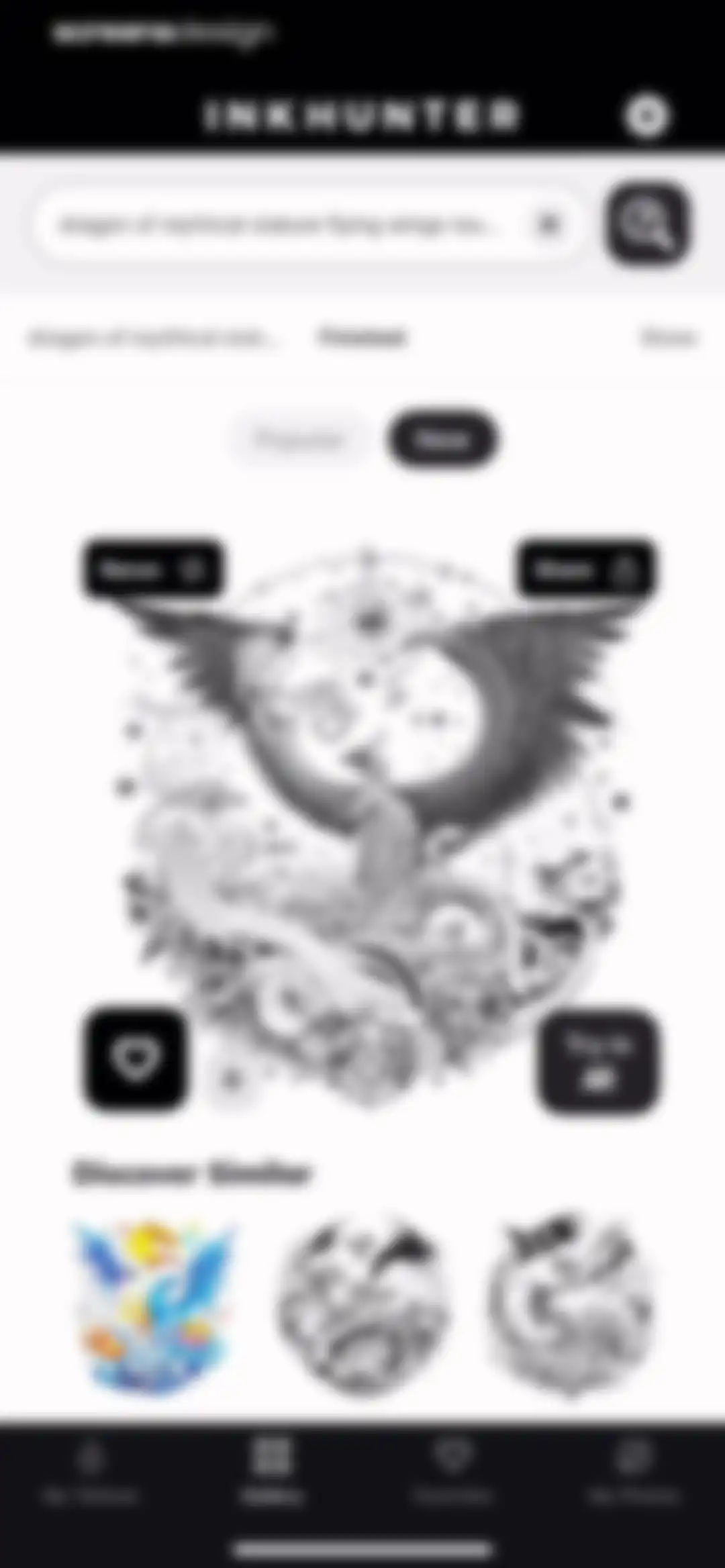 INKHUNTER - AI Tattoo Design screen 16