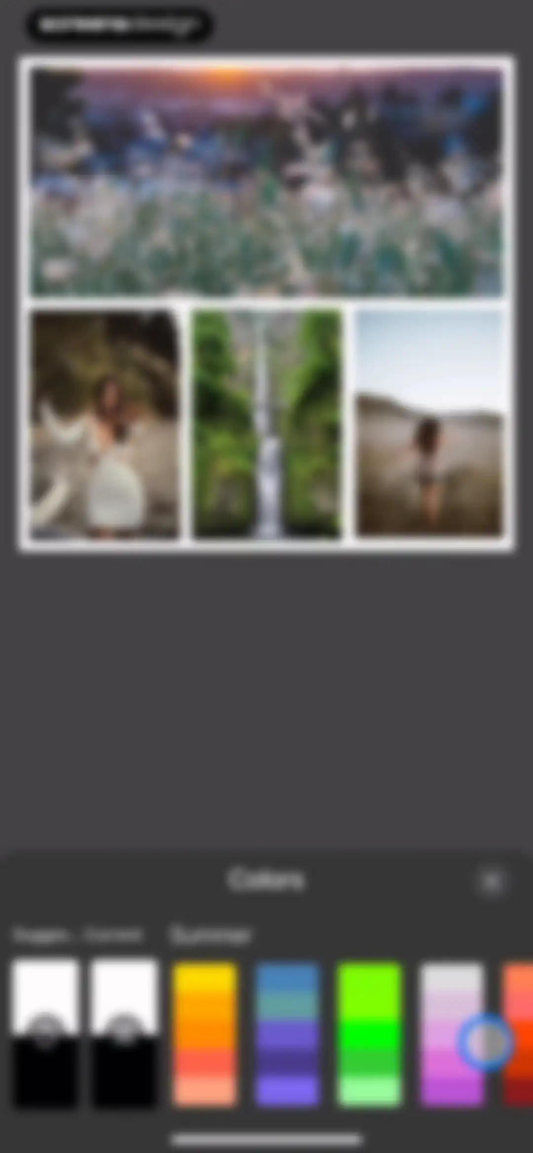 Layout Photo Collage - Mixgram screen 17