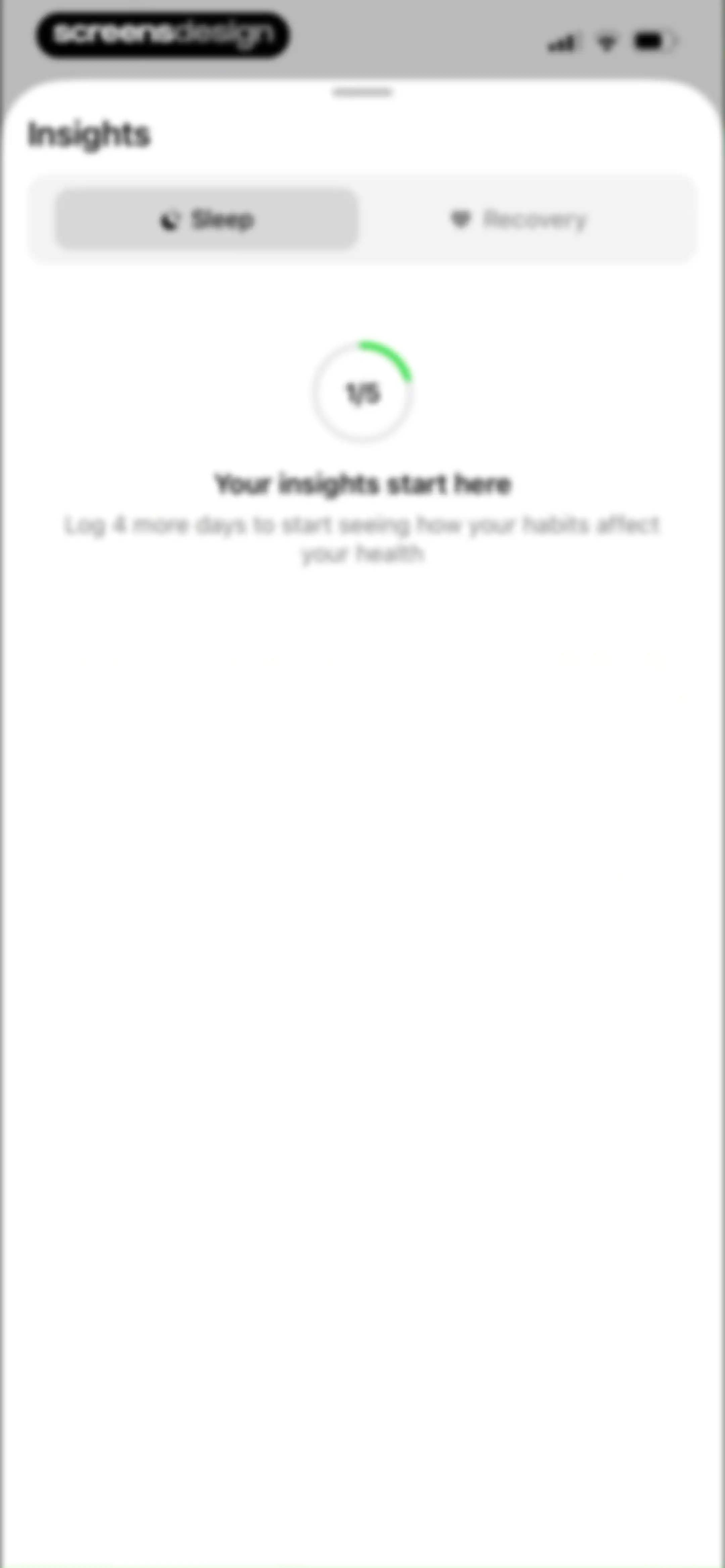 Livity: Sleep & Health Tracker screen 115