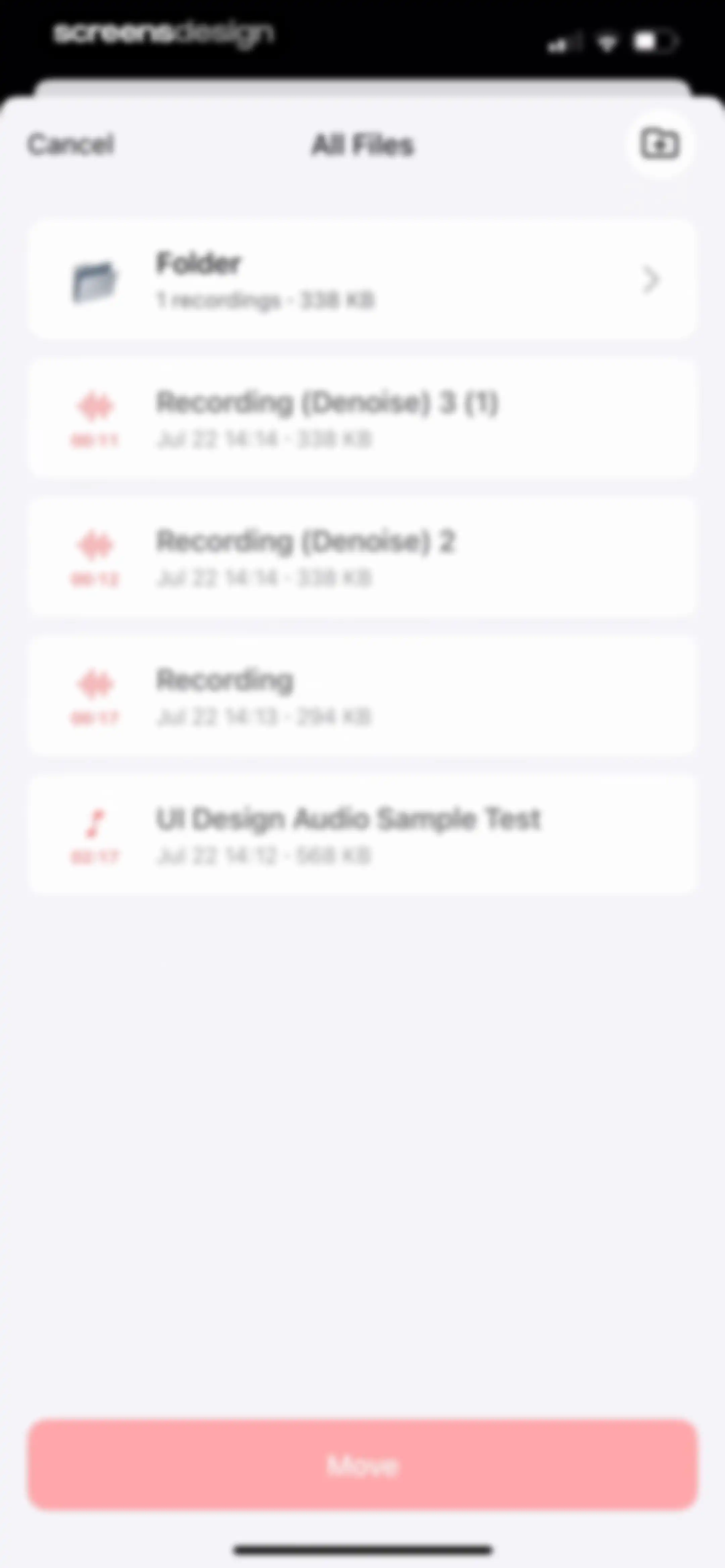Voice Recorder — Audio Memos screen 57