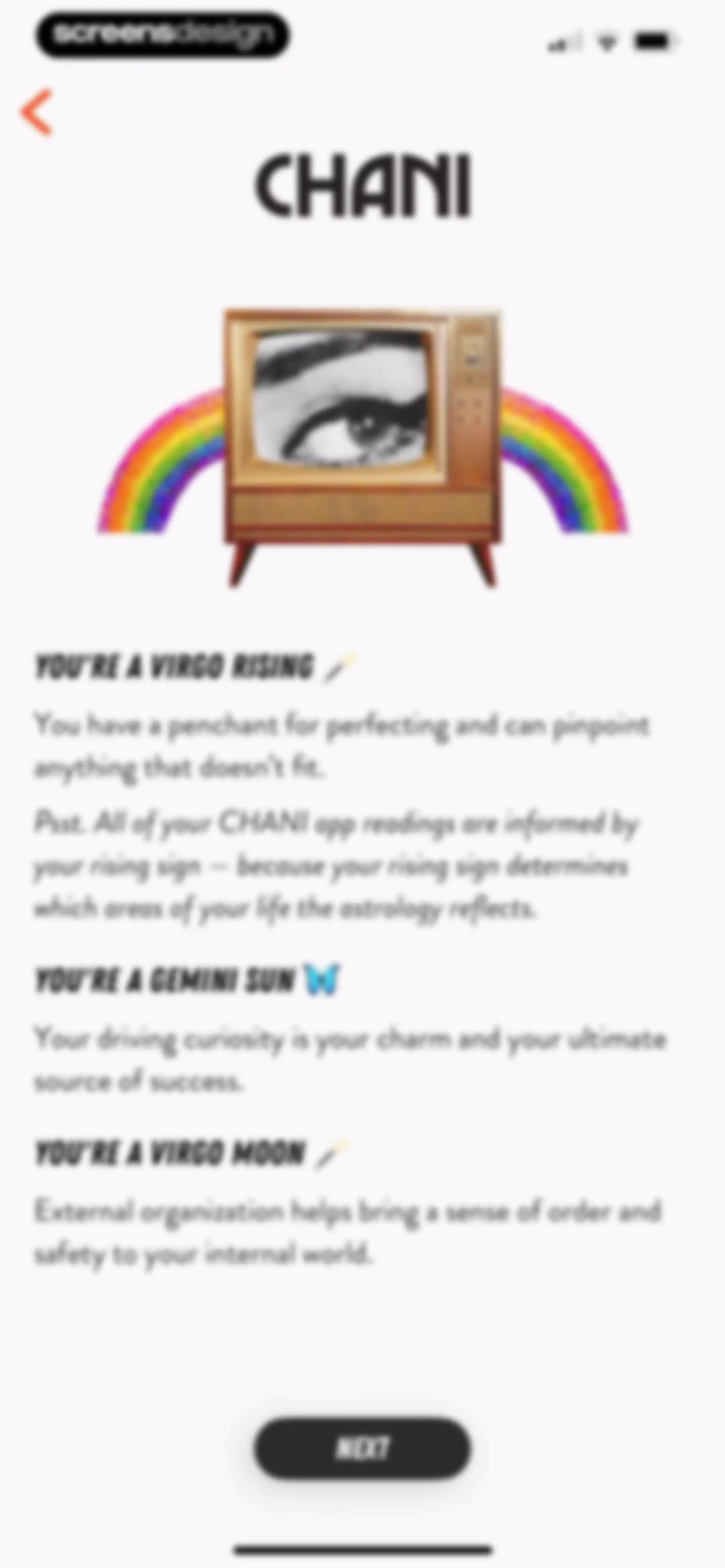 CHANI: Your Astrology Guide screen 15