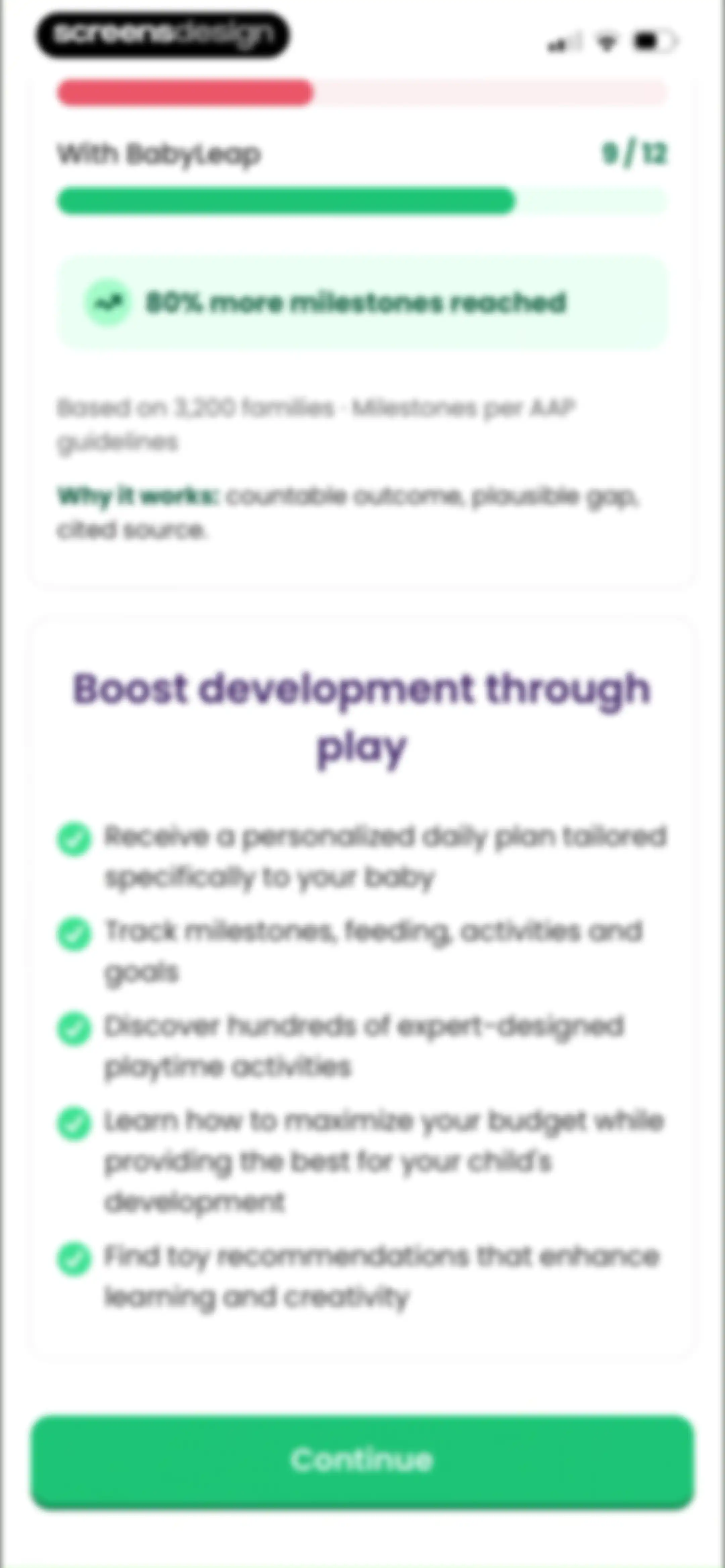 Baby Leap: Milestone Tracker screen 30