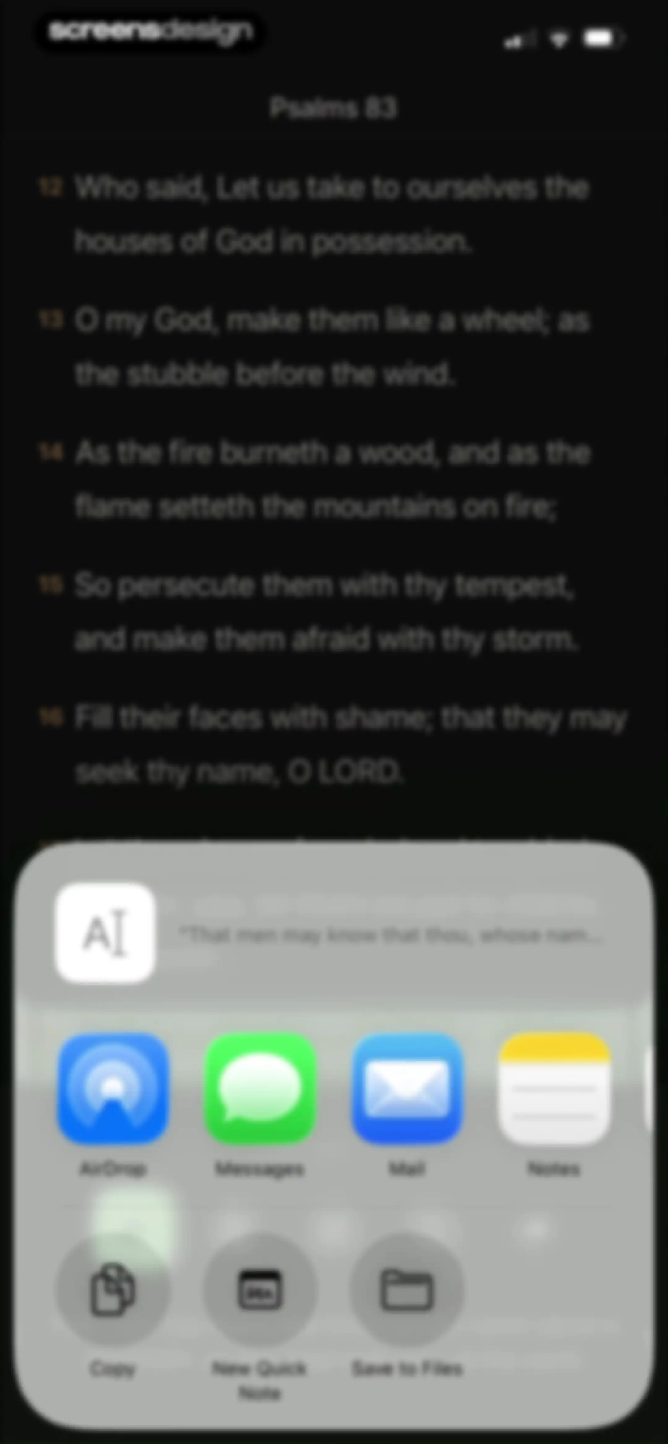 Holy Bible Widget: Daily Verse screen 105