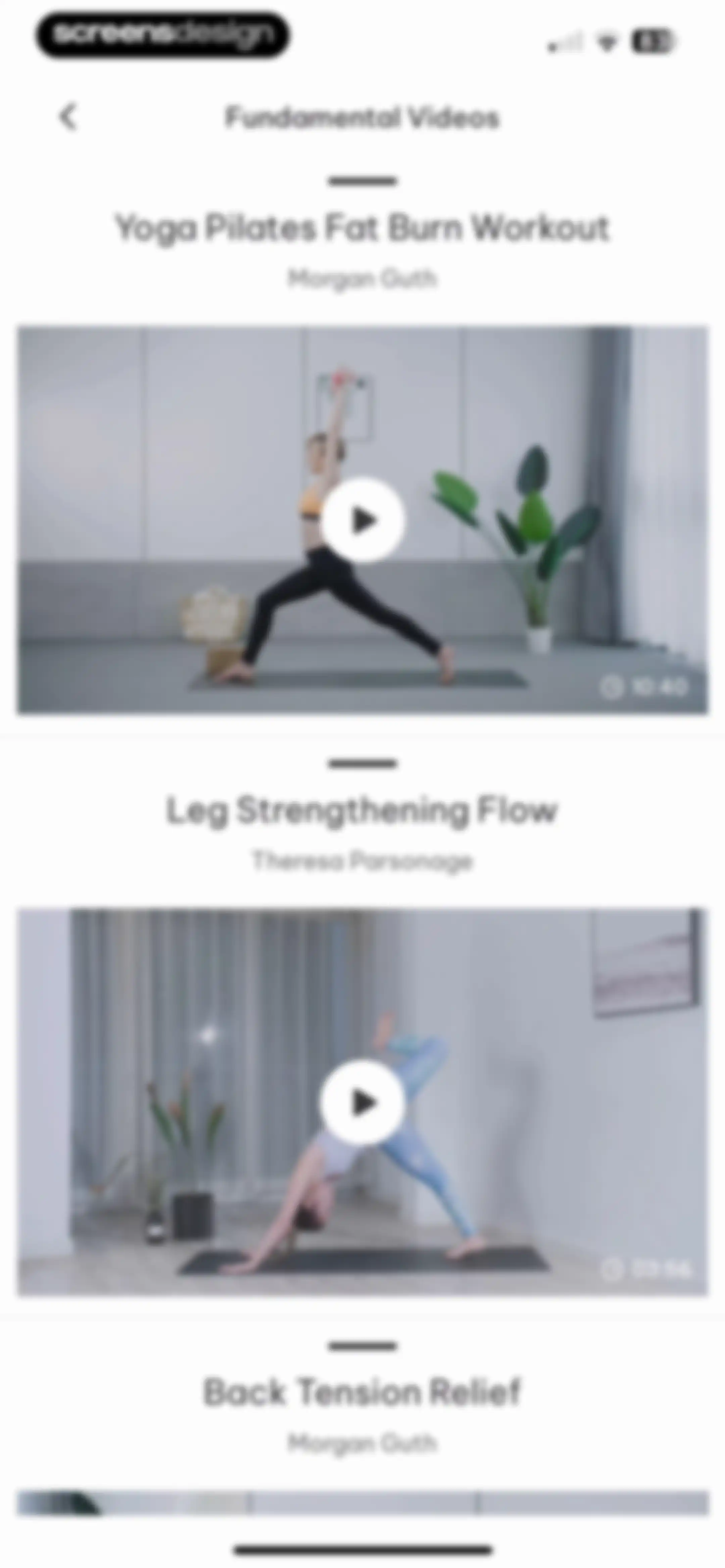 Daily Yoga: Yoga for Fitness® screen 142
