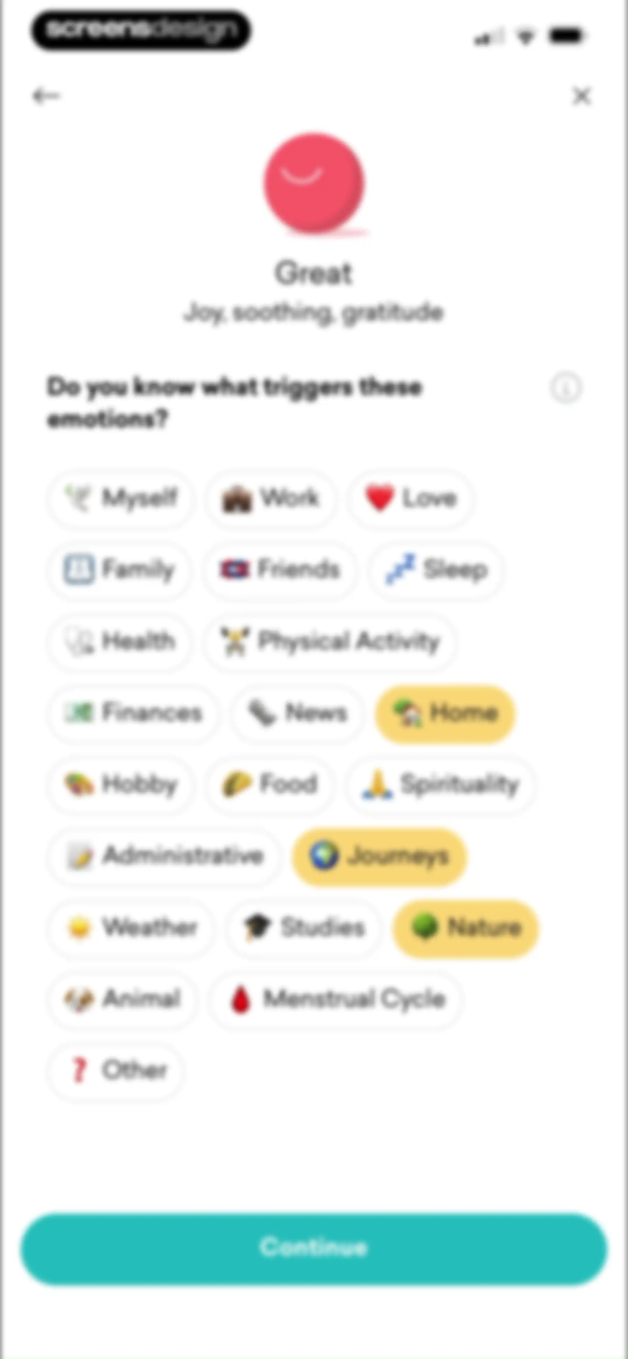 MindDay: Mental Health, Stress screen 130