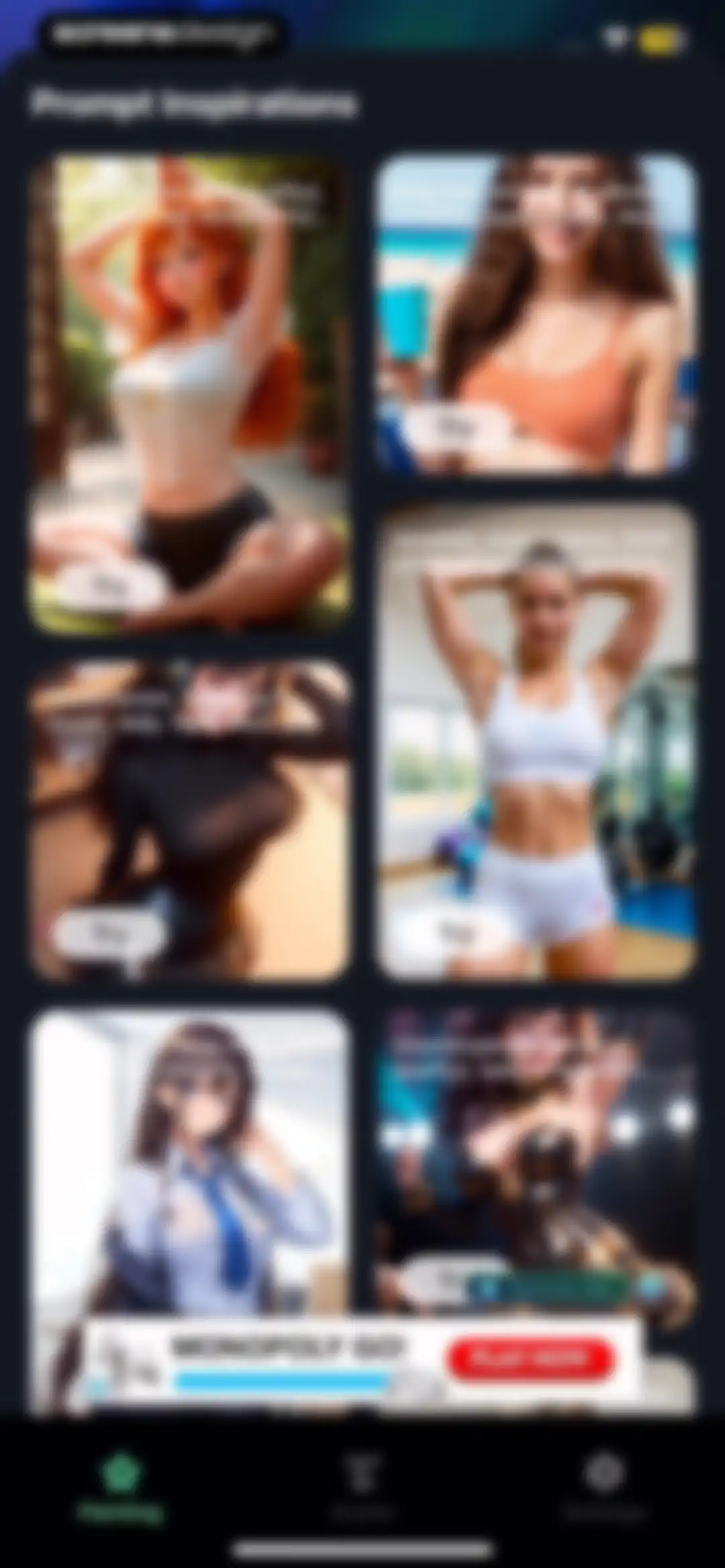 AI Painting: Generate Art Girl screen 22