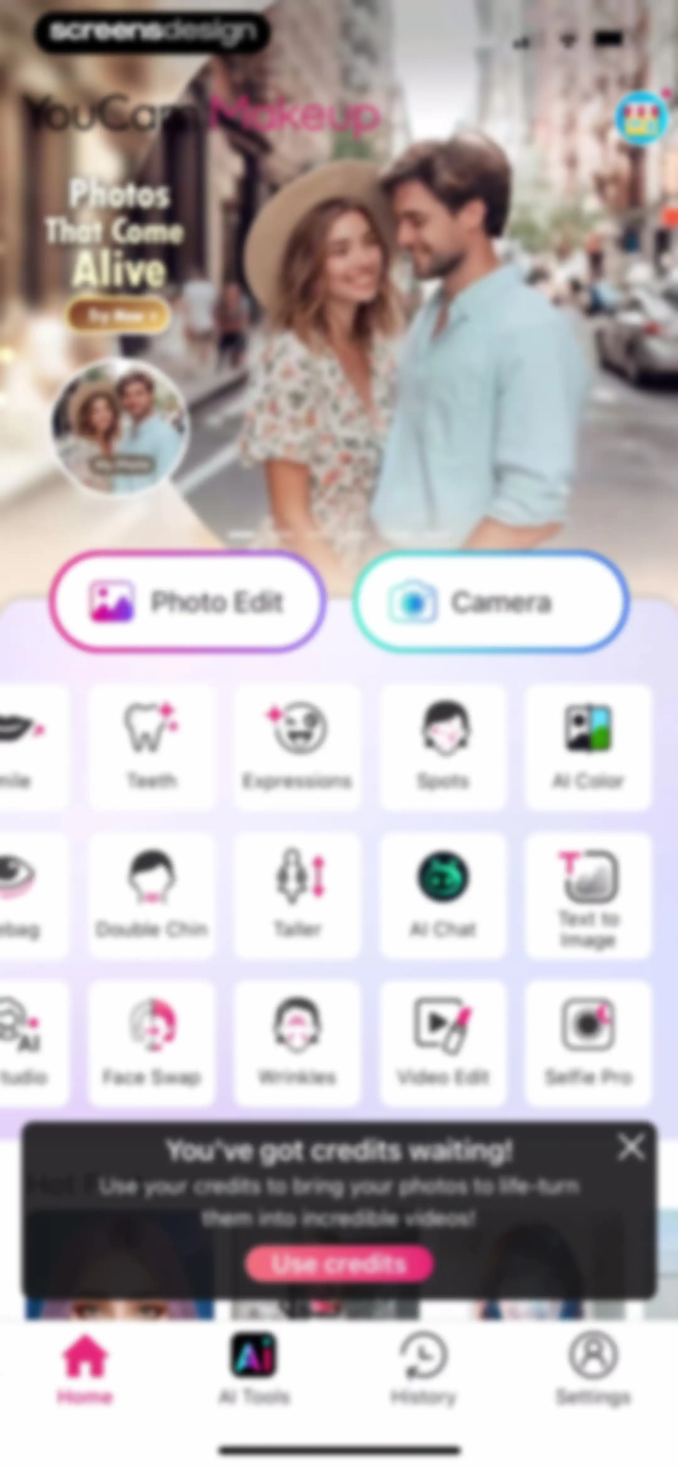 YouCam Makeup: Face Editor screen 98