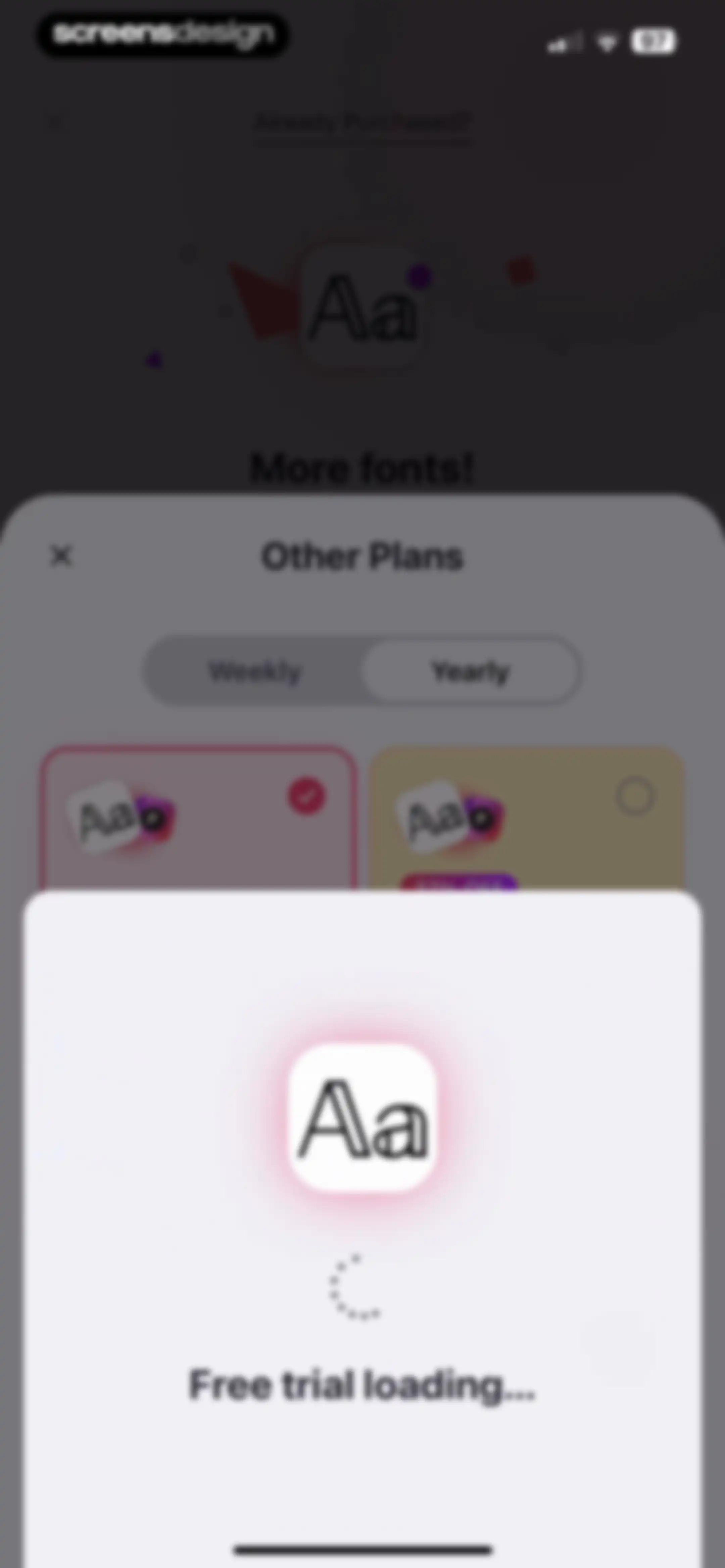 Fonts - AI Stickers screen 16