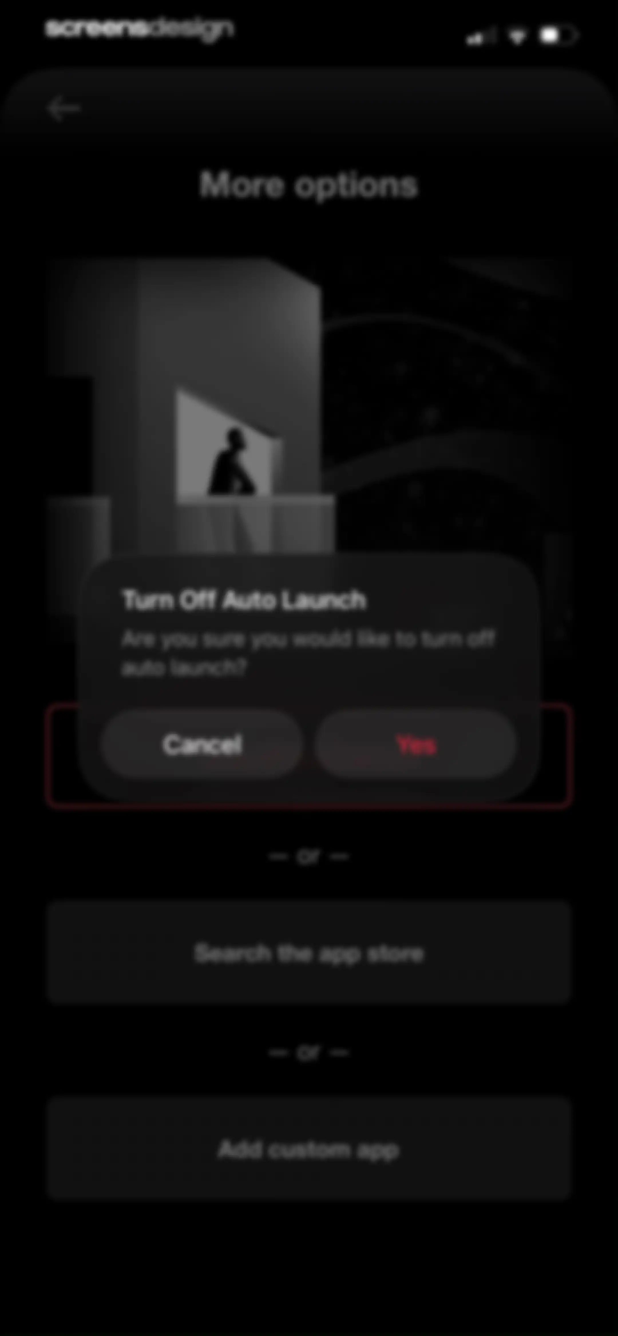 Blank Spaces Launcher screen 43