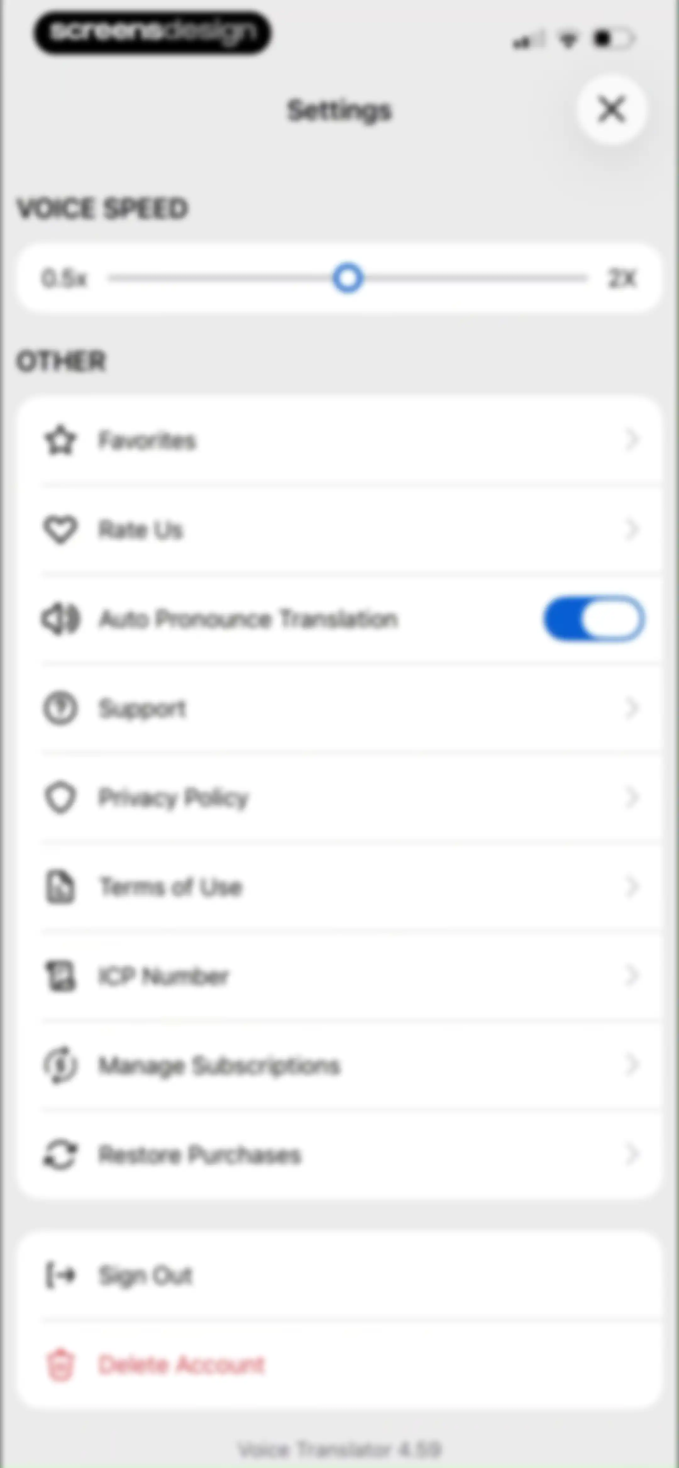 Voice Translator: AI Translate screen 40