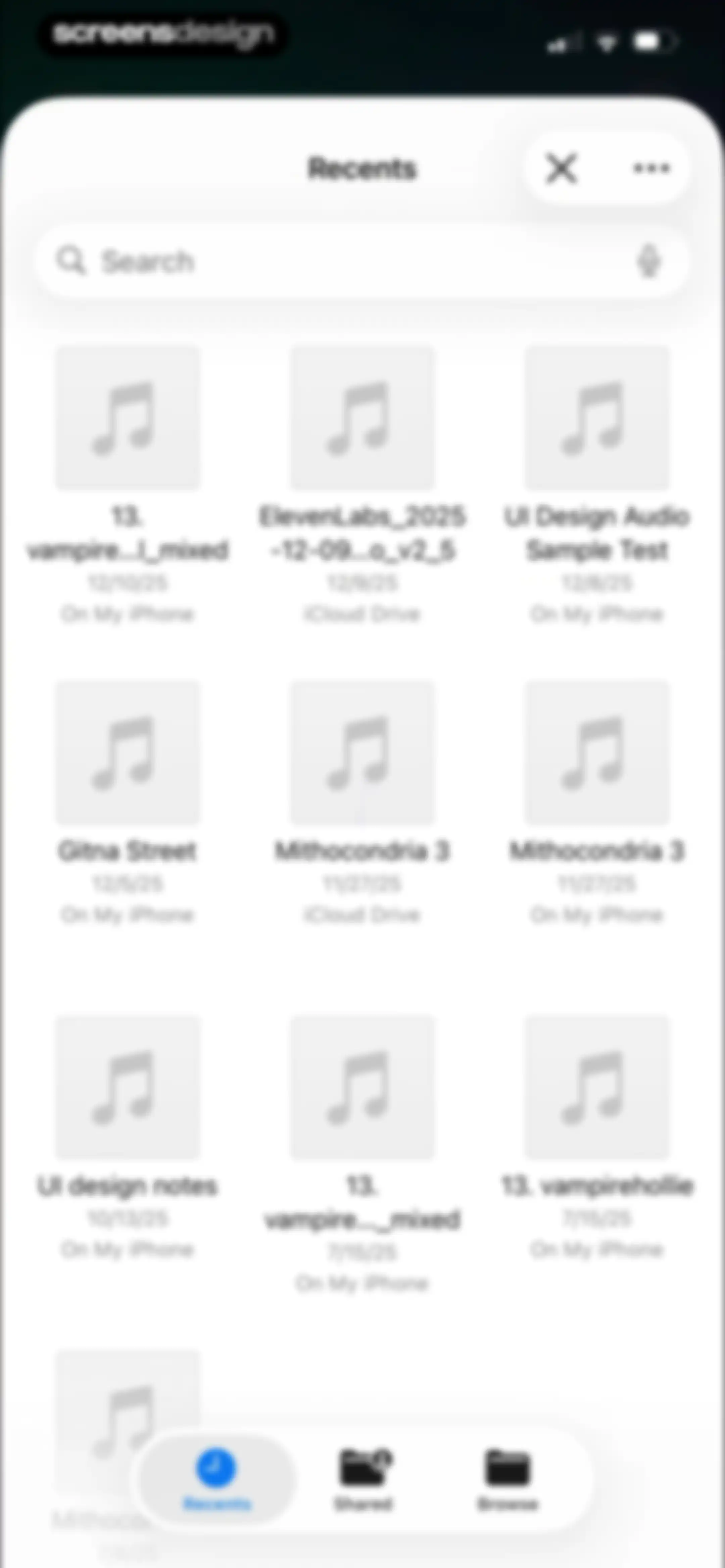 Garage Ringtones for iPhone screen 27