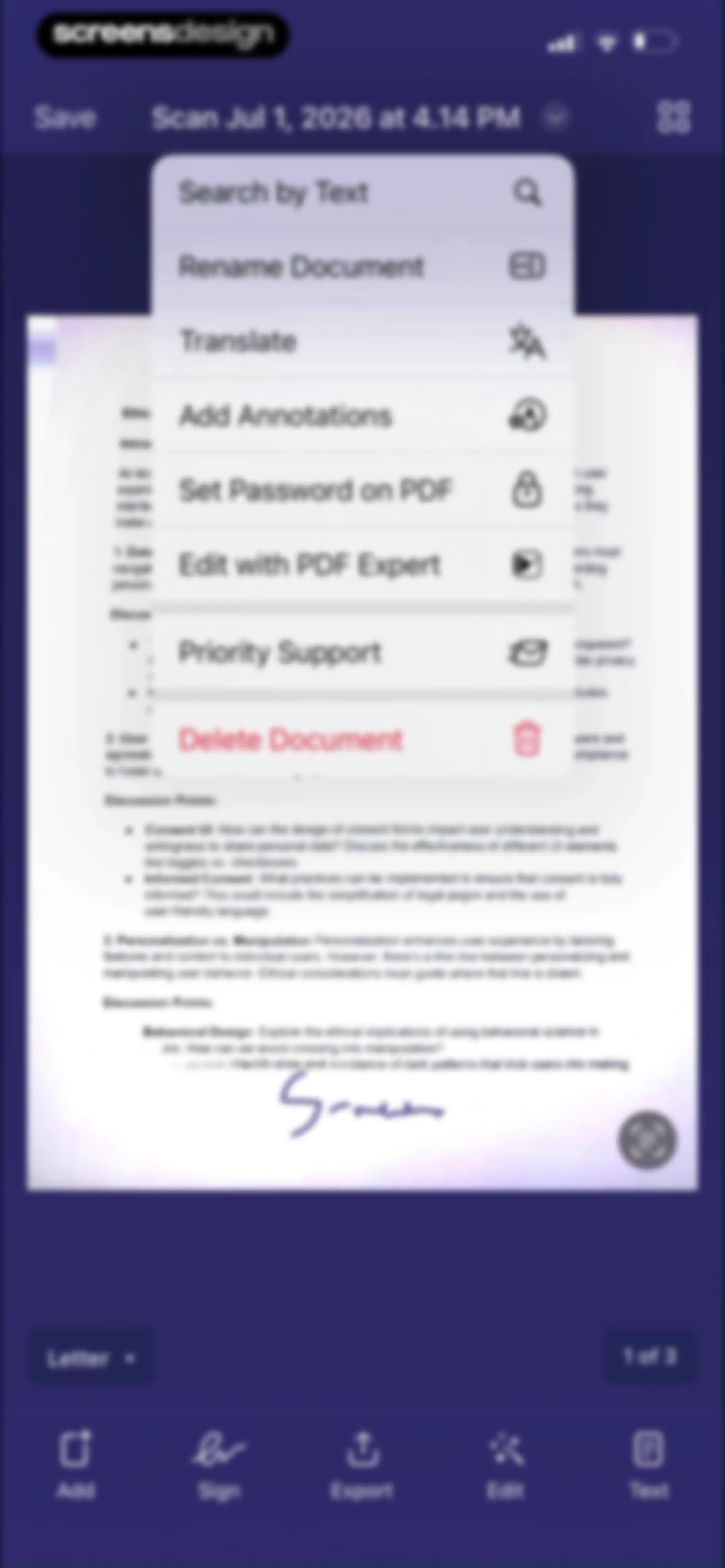 Scanner Pro・Scan PDF Documents screen 38