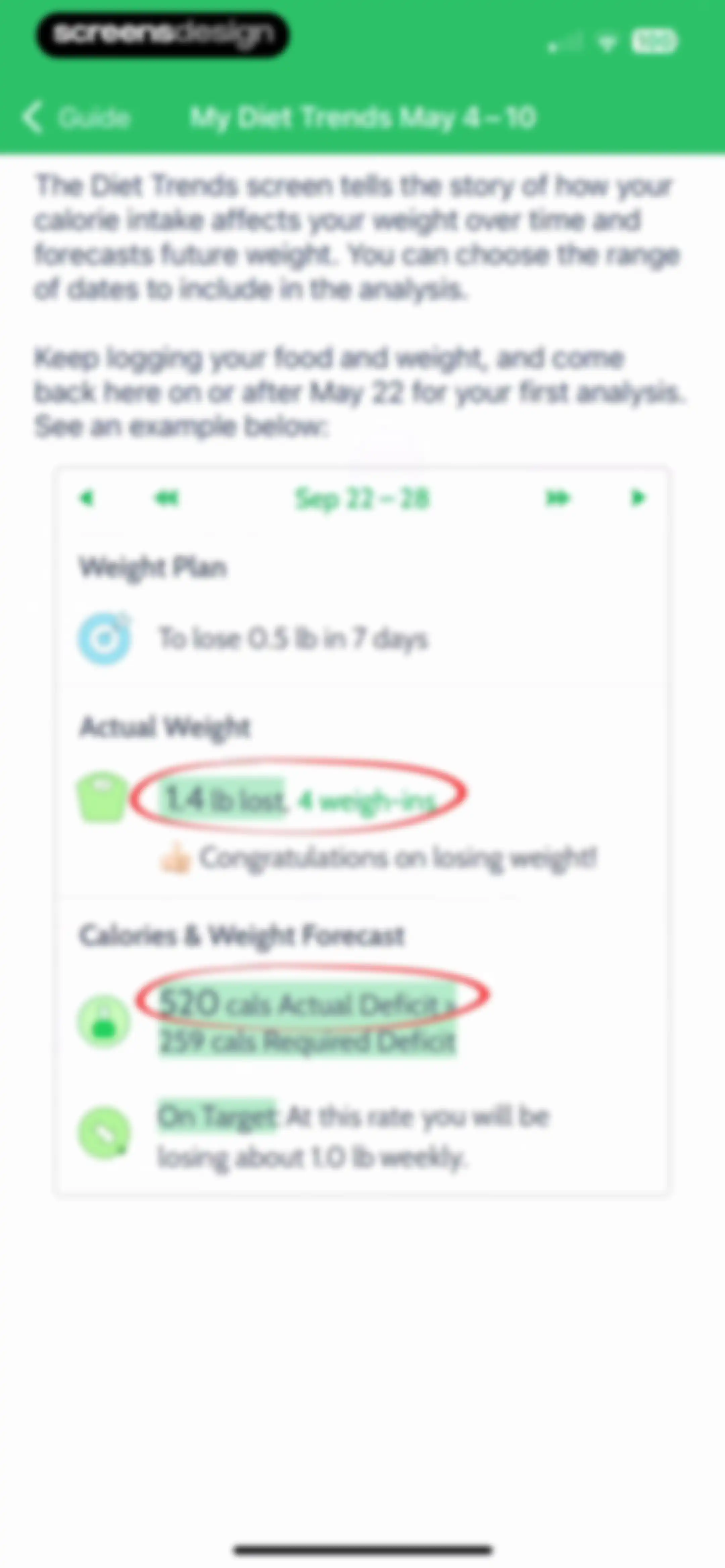 Calorie Counter - MyNetDiary screen 190