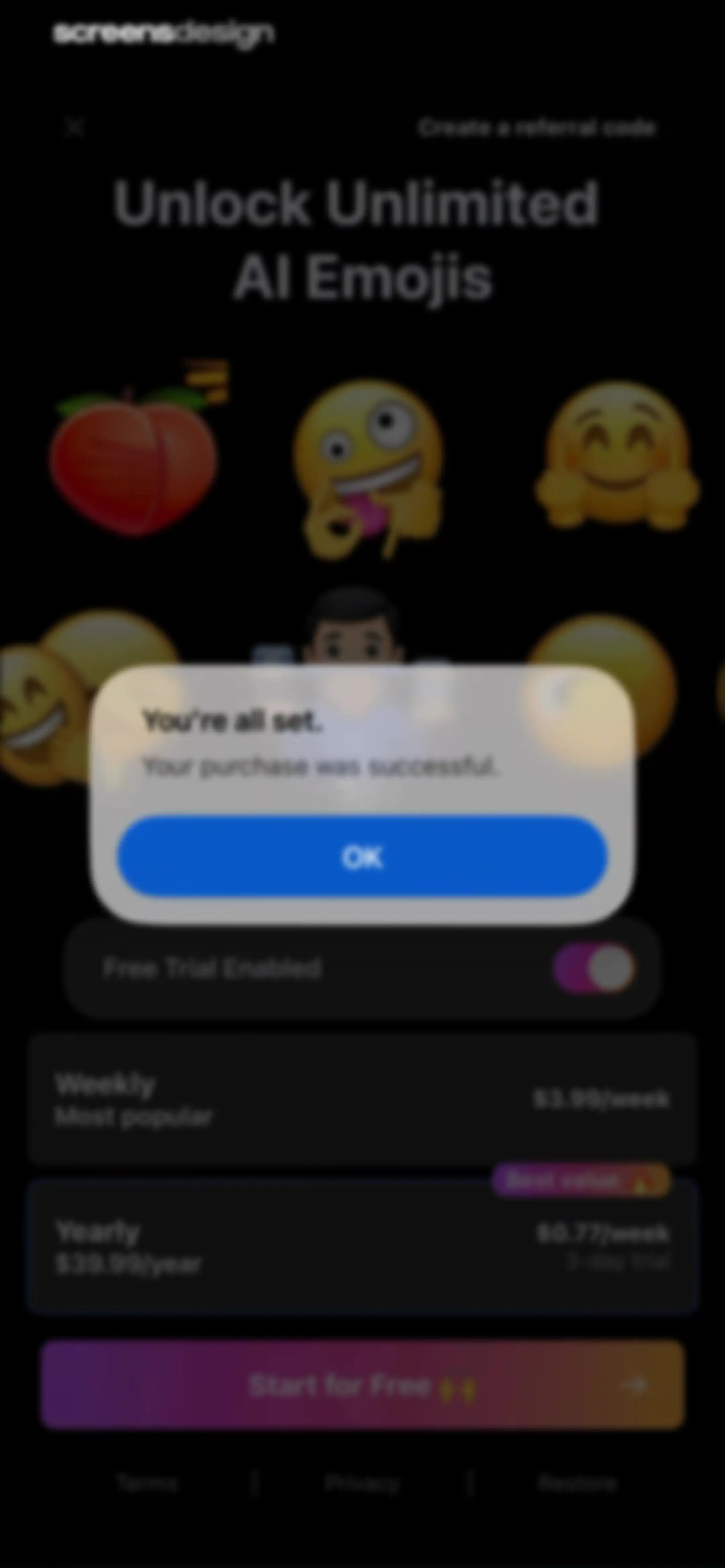 Gmoji: AI Emoji Maker screen 17