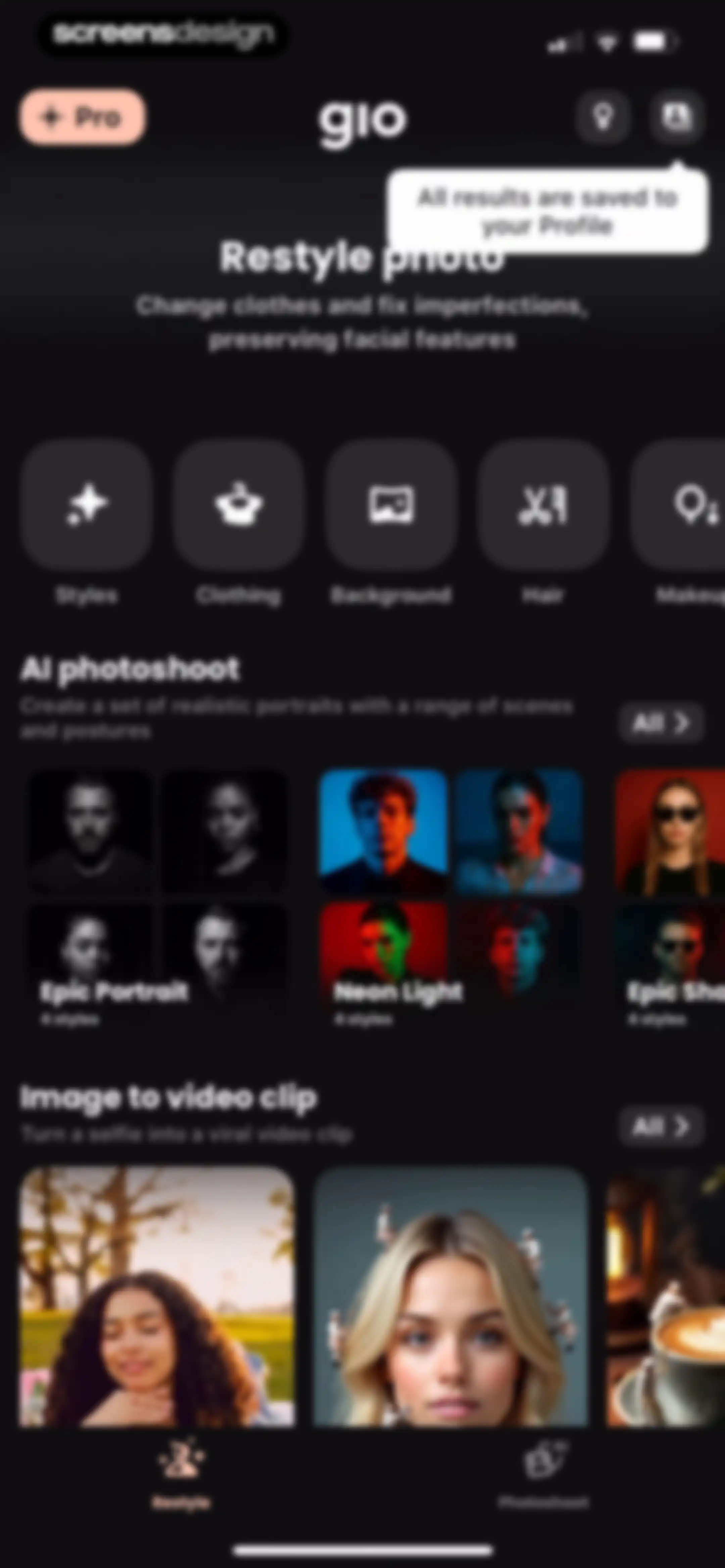 GIO - AI Photoshoot Generator screen 45