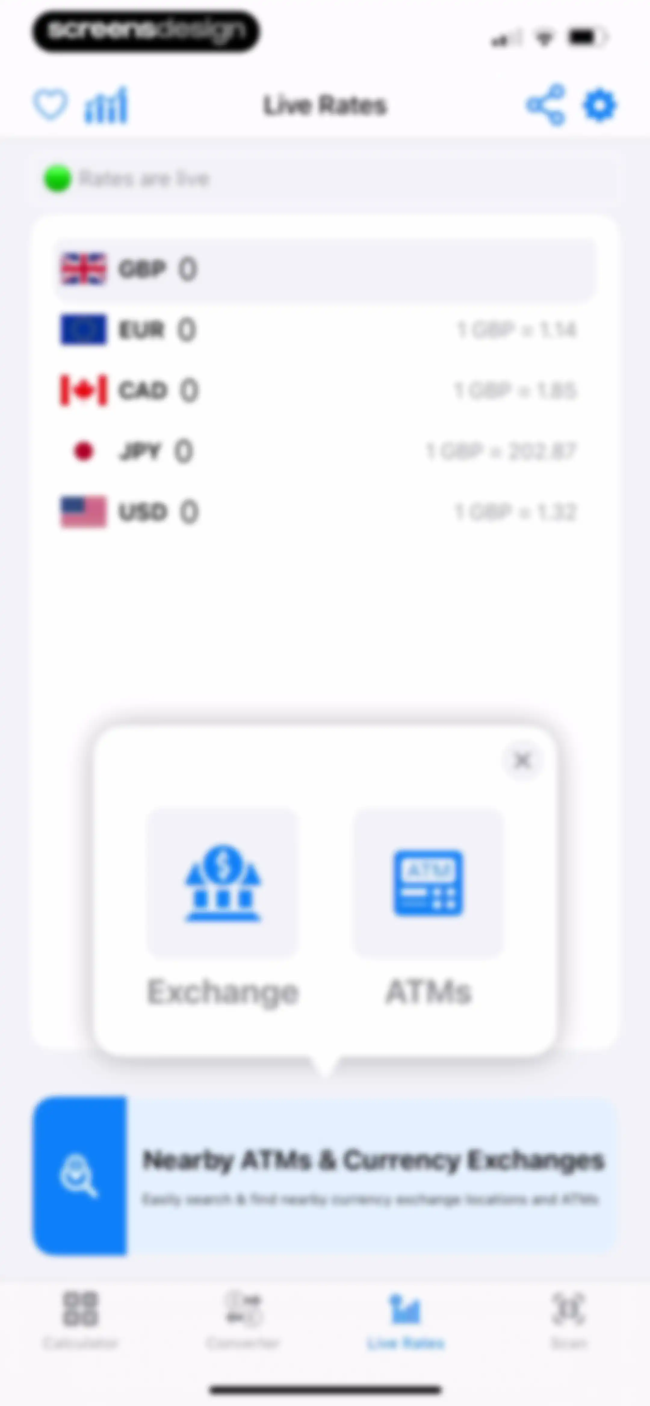 Currency Converter Calculator• screen 32
