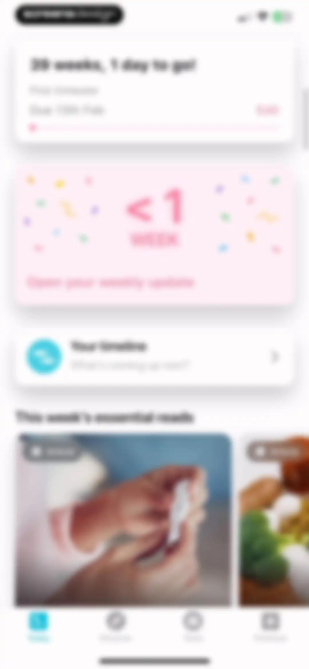 Pregnancy + | Tracker App screen 23