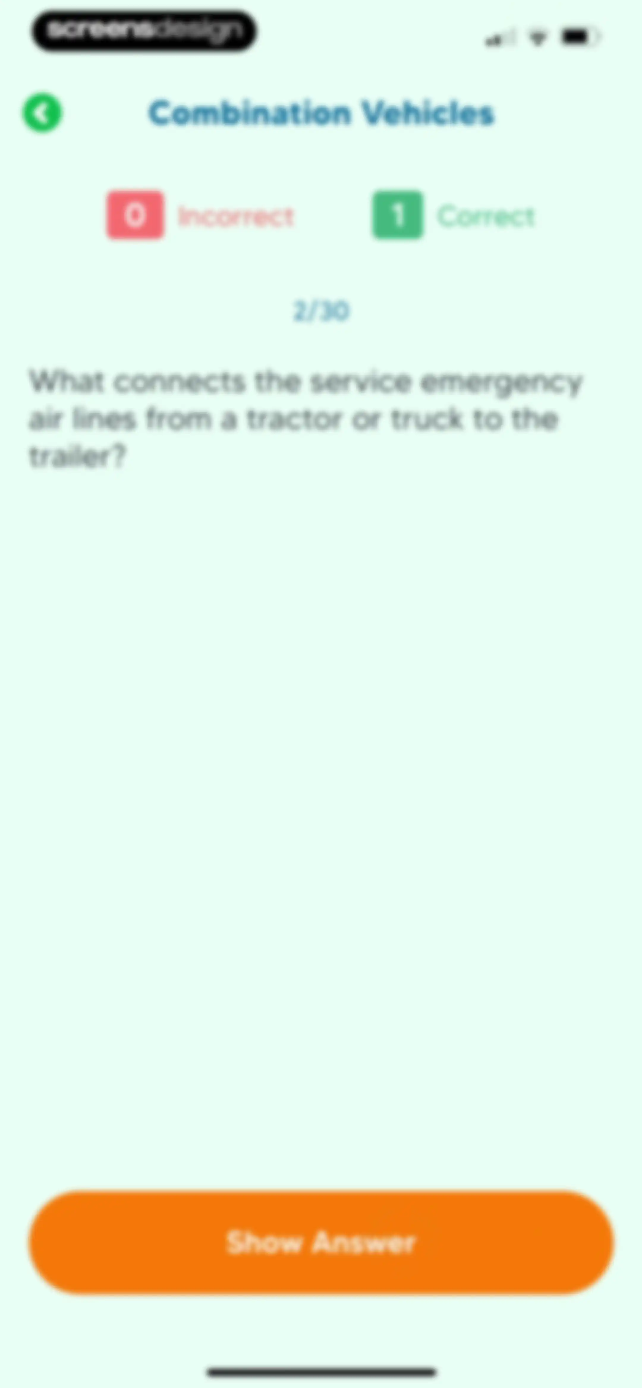 CDL Prep Practice Test: 2026 screen 48
