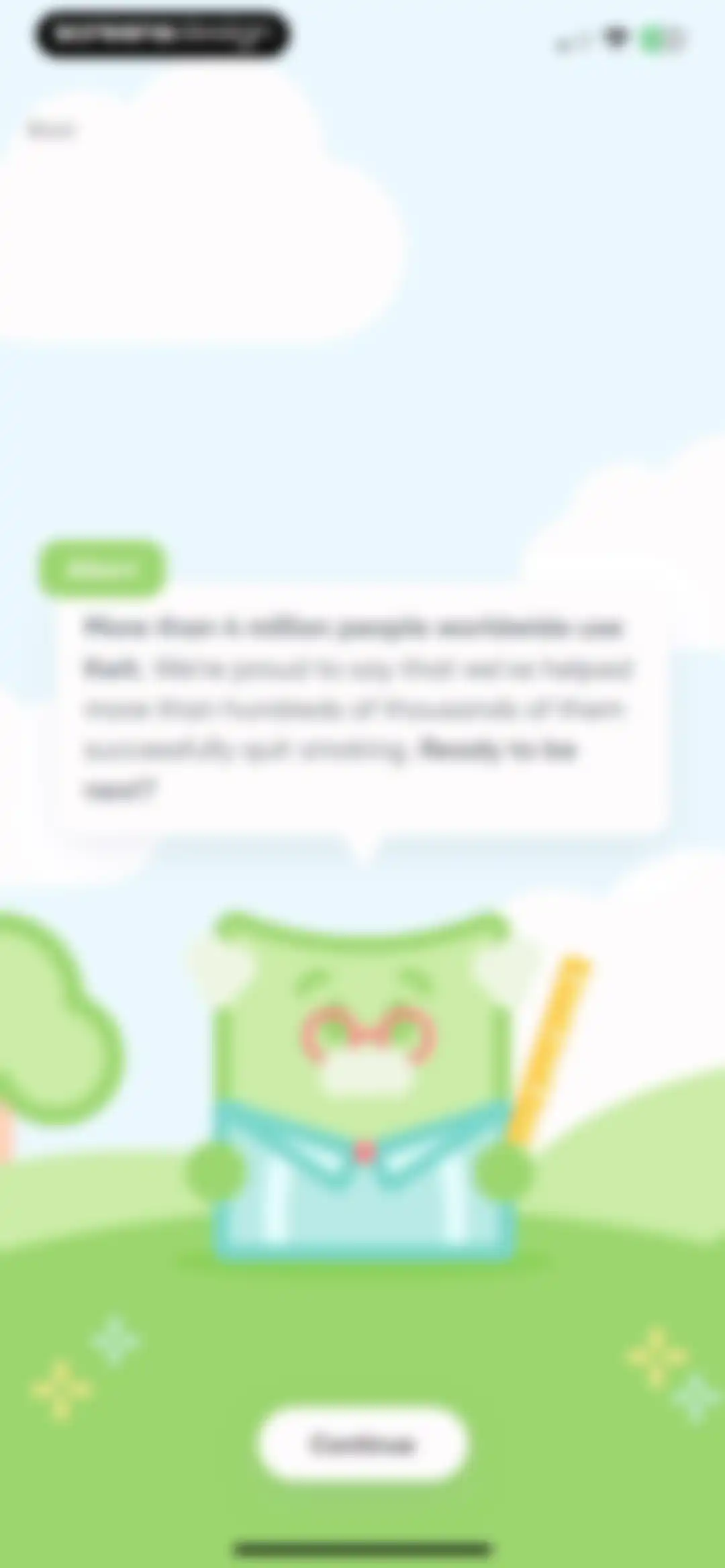 Quit smoking for good - Kwit screen 4