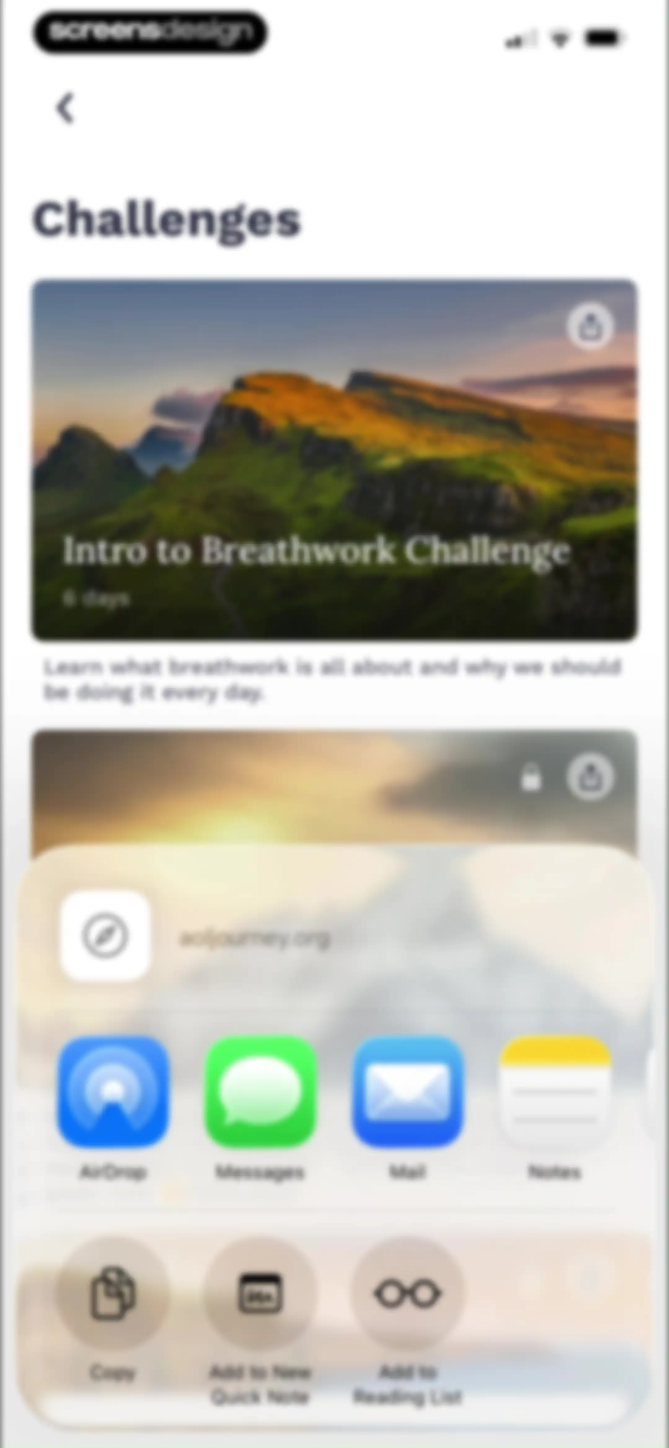 Art of Living Official App screen 44