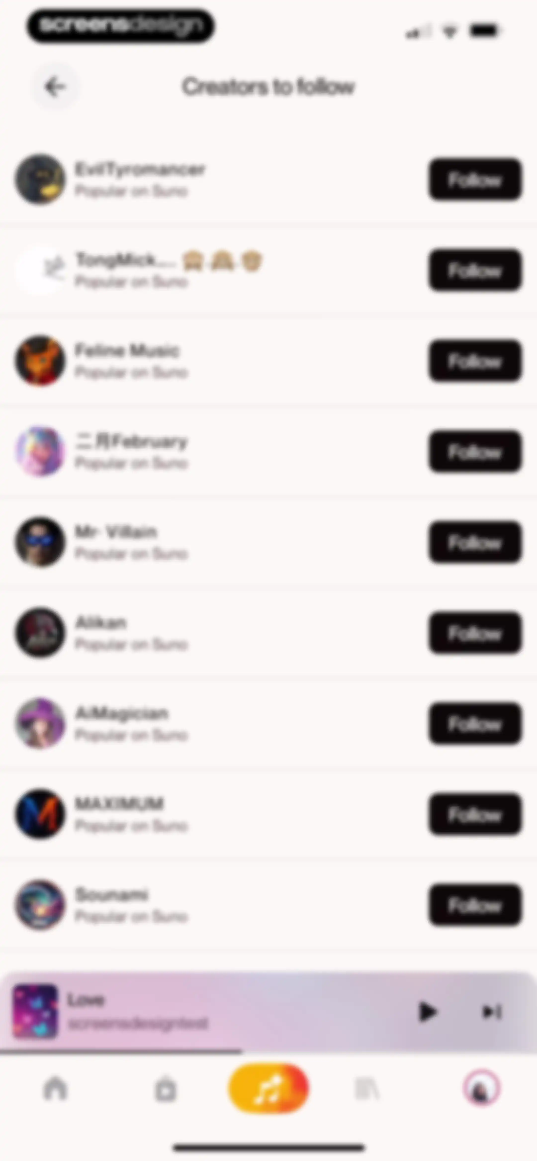 Suno - AI Songs, Music, Lyrics screen 116