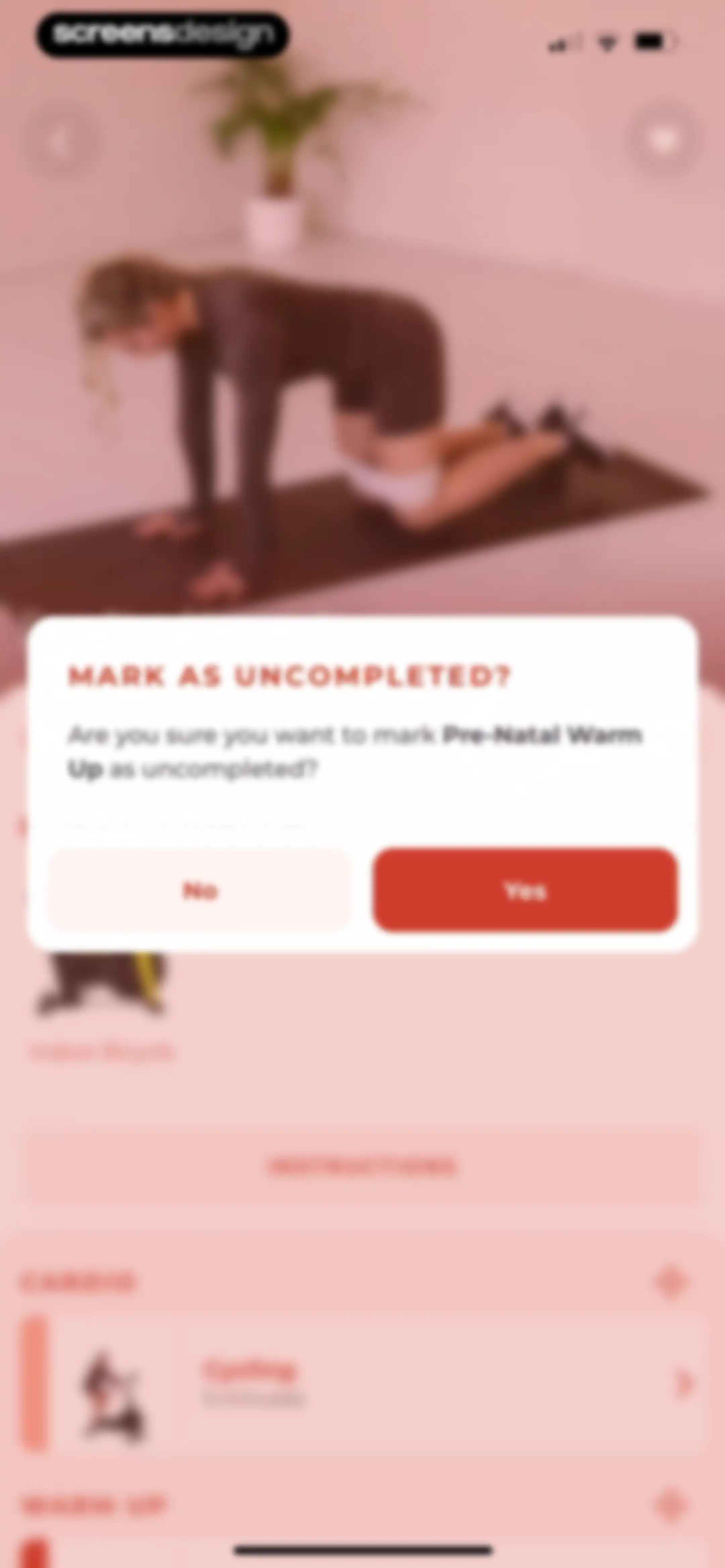 WeGLOW: Home Workout for Women screen 111