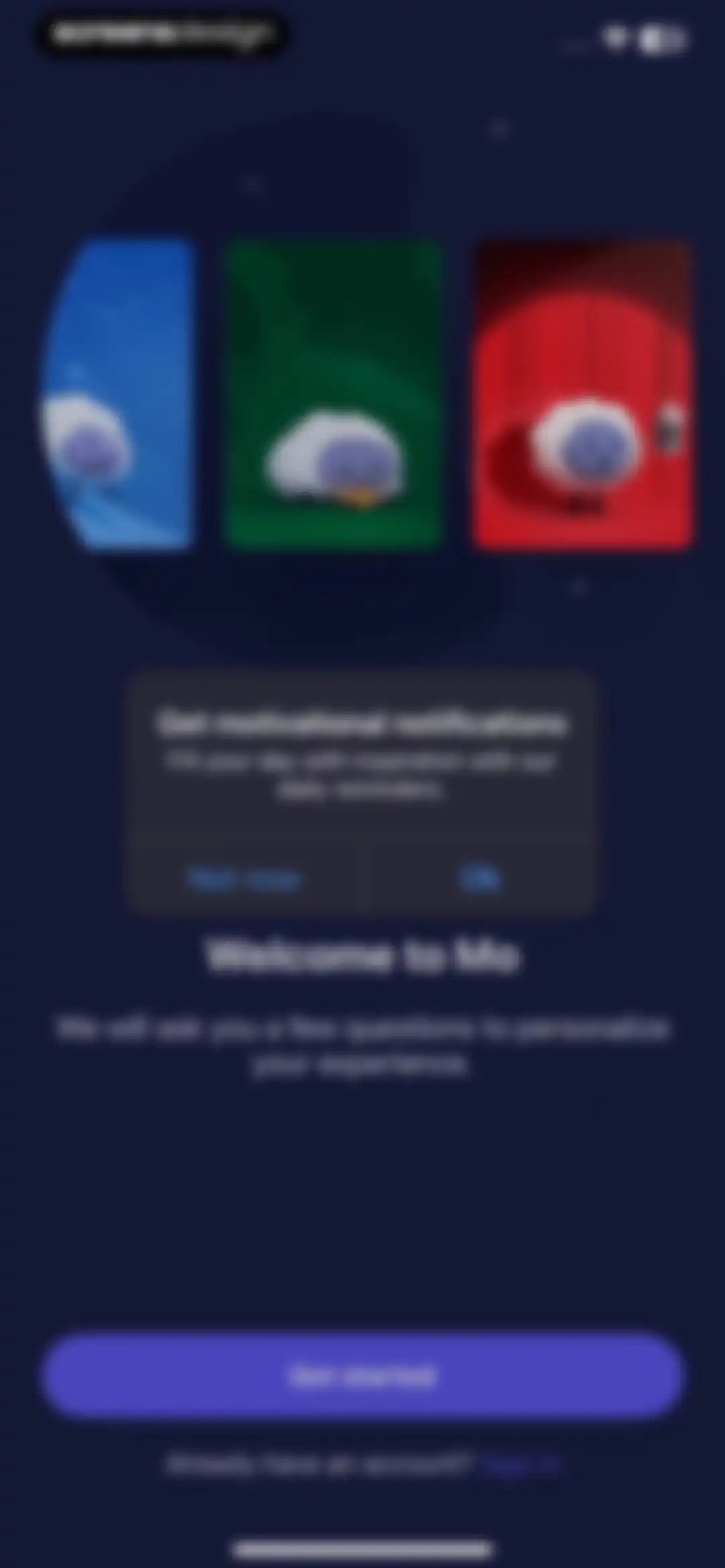 Mo Meditation, Sleep, Recovery screen 4