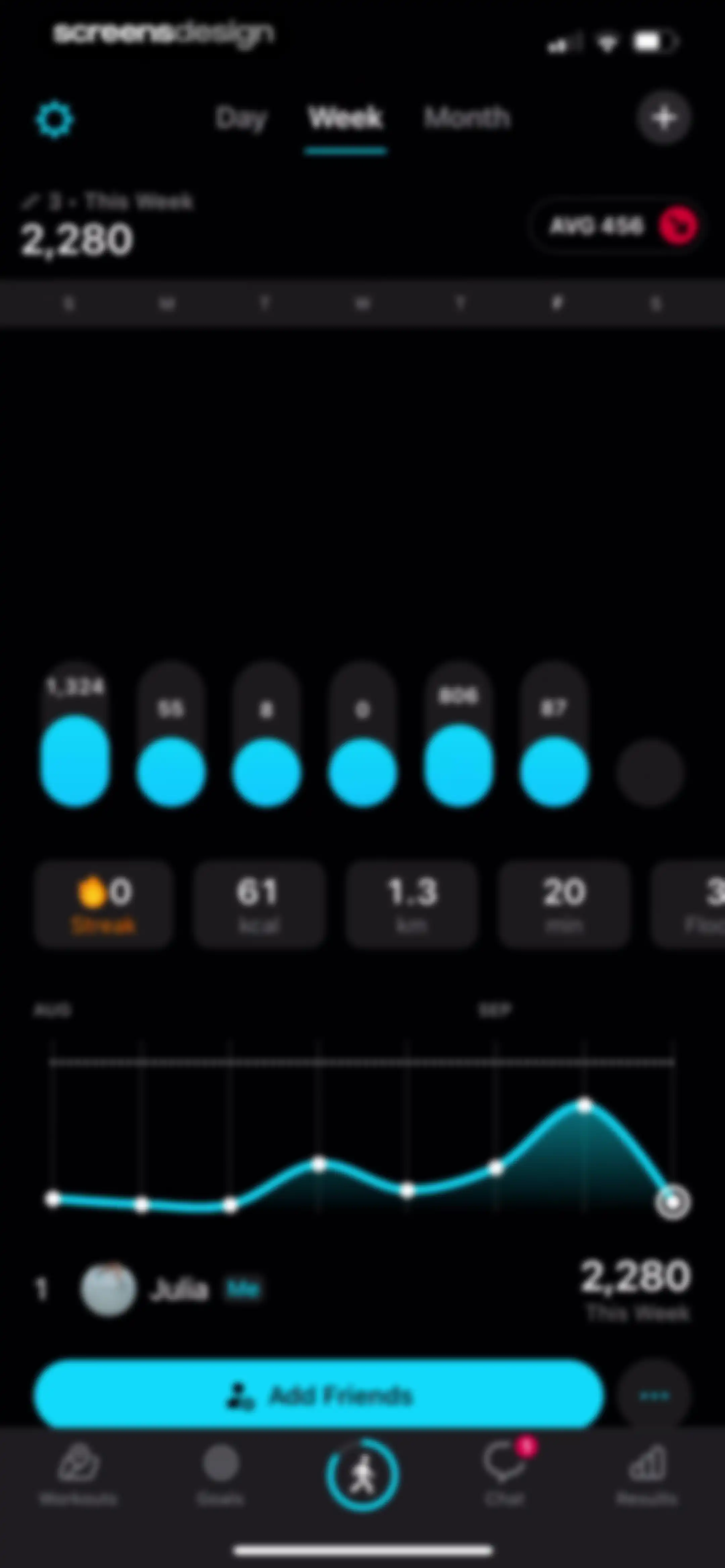 StepsApp Pedometer screen 41