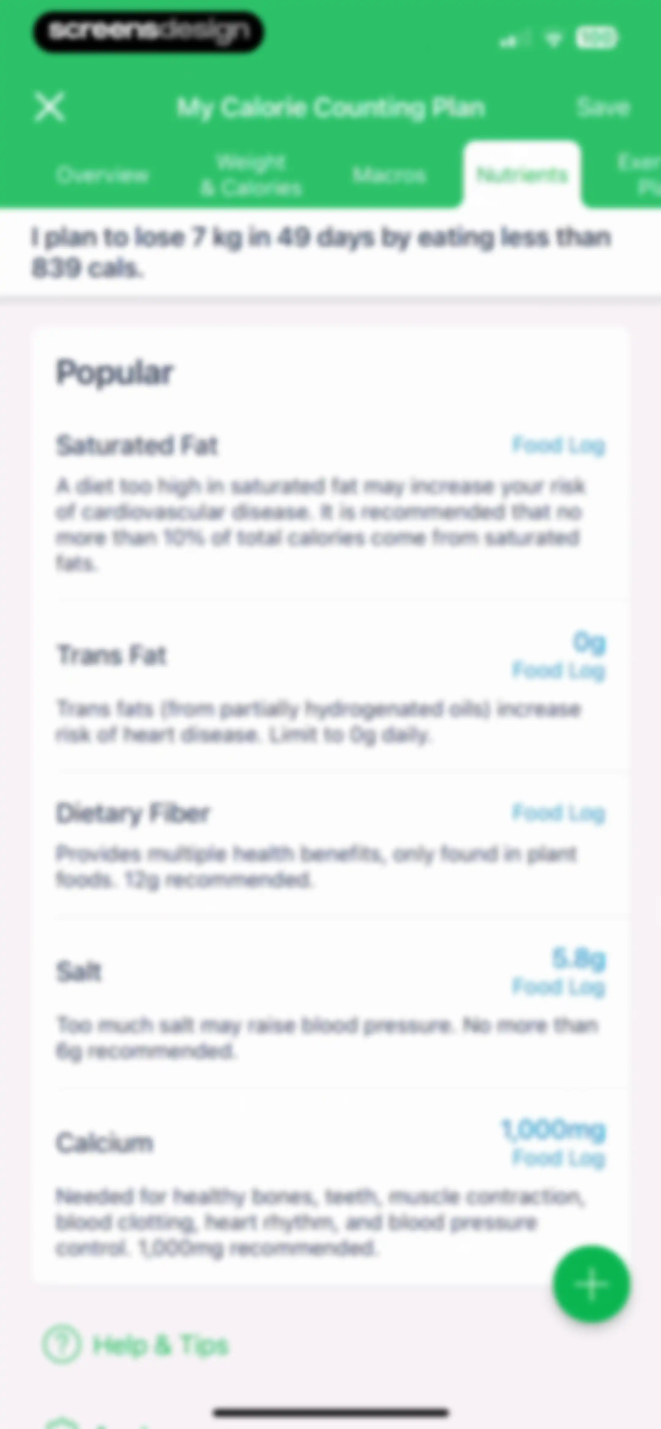 Calorie Counter - MyNetDiary screen 138