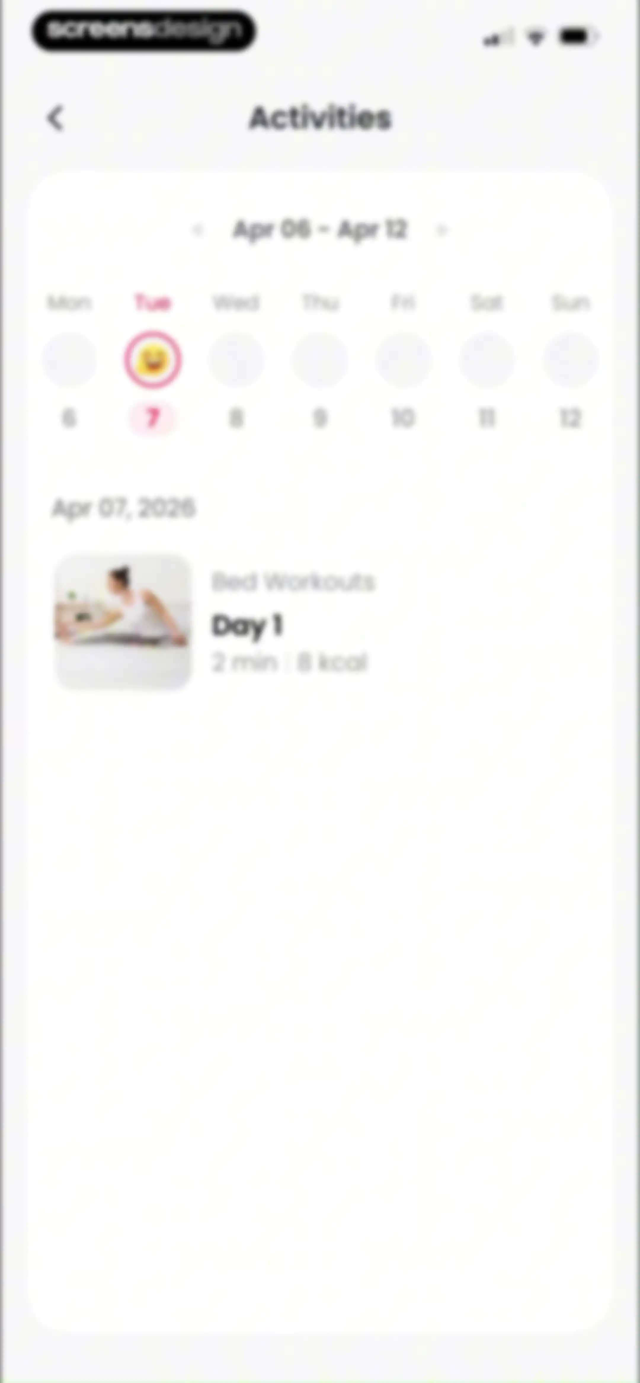 ChillFit: Home Workout Planner screen 101