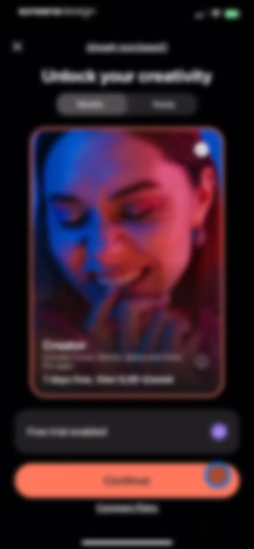 Focos screen 4