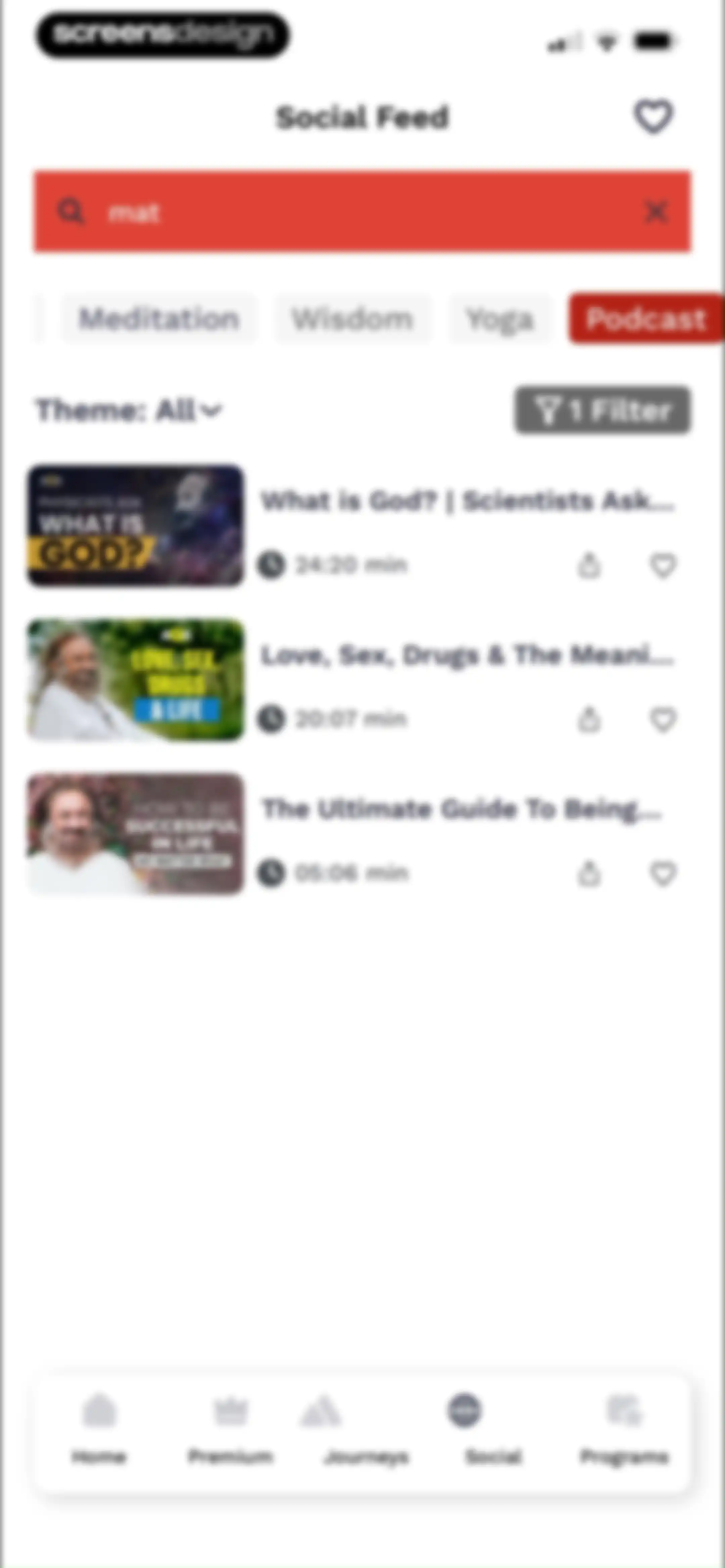 Art of Living Official App screen 24