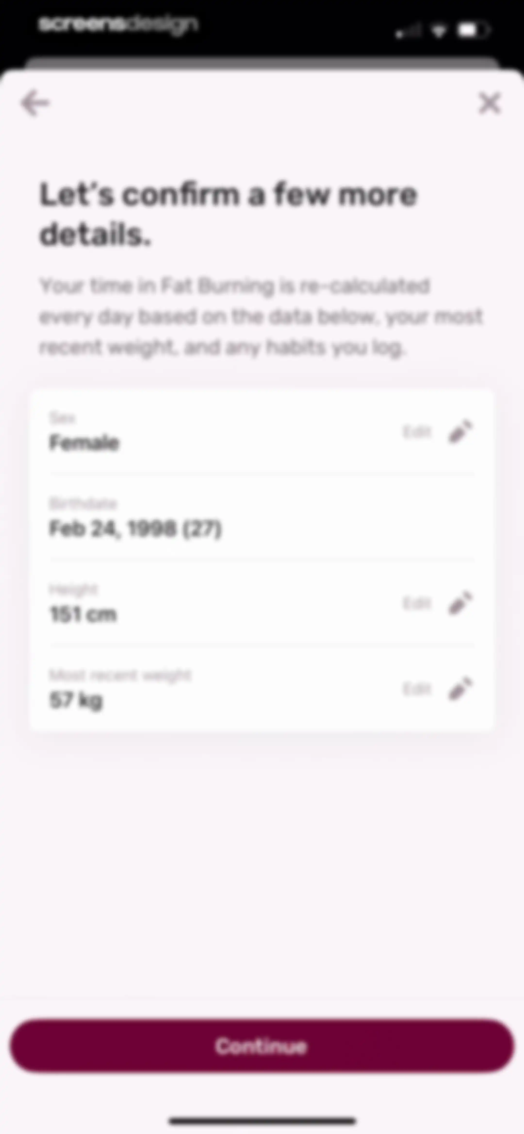 Zero: Fasting & Food Tracker screen 37