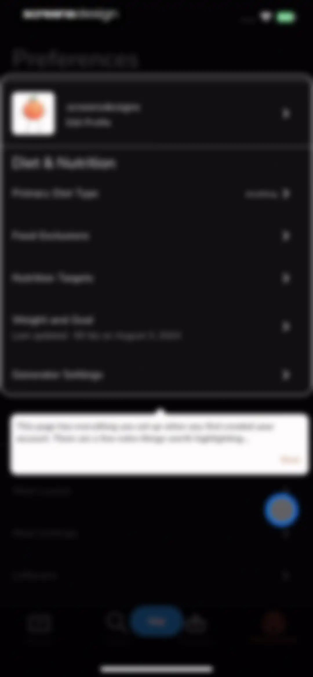 Eat This Much - Meal Planner screen 106