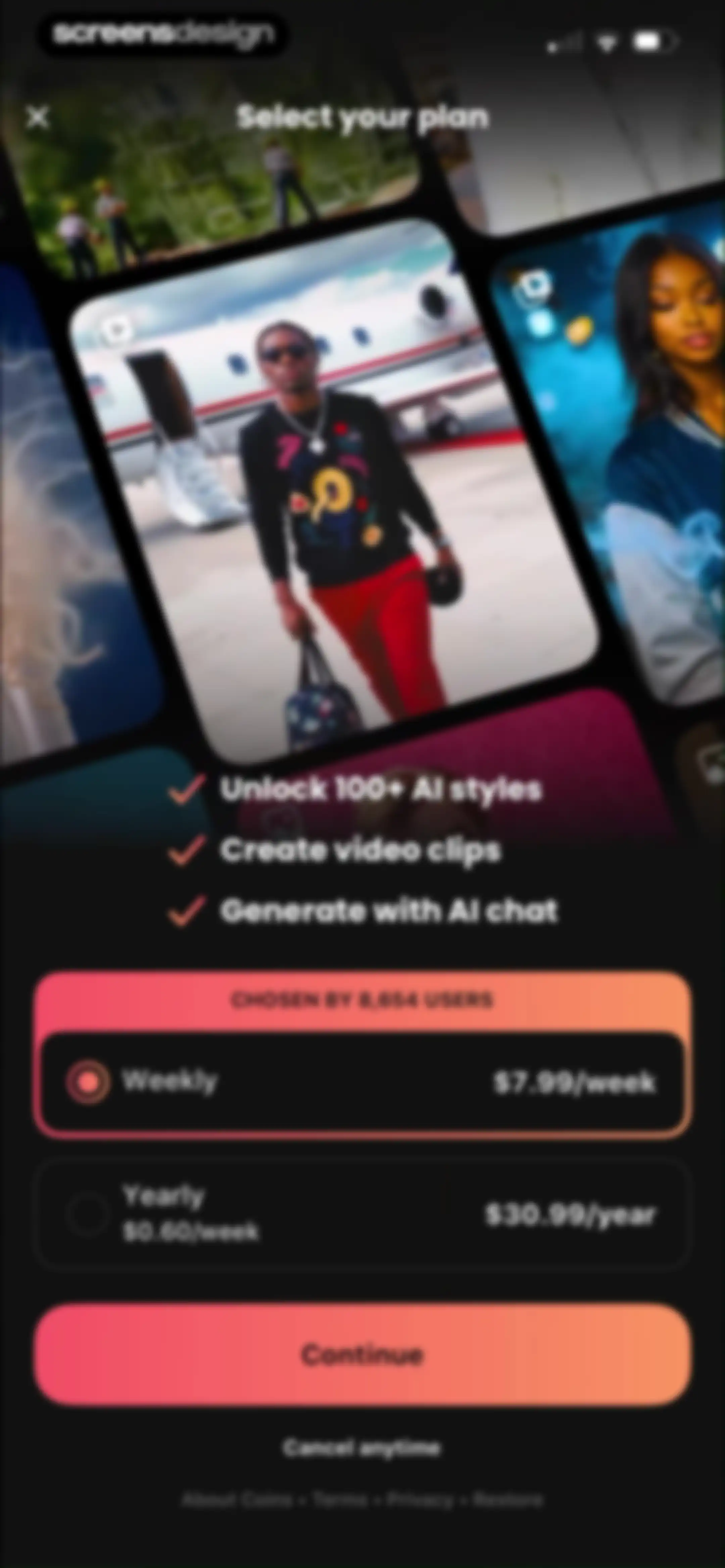 Hula AI: Trend Video Generator screen 49