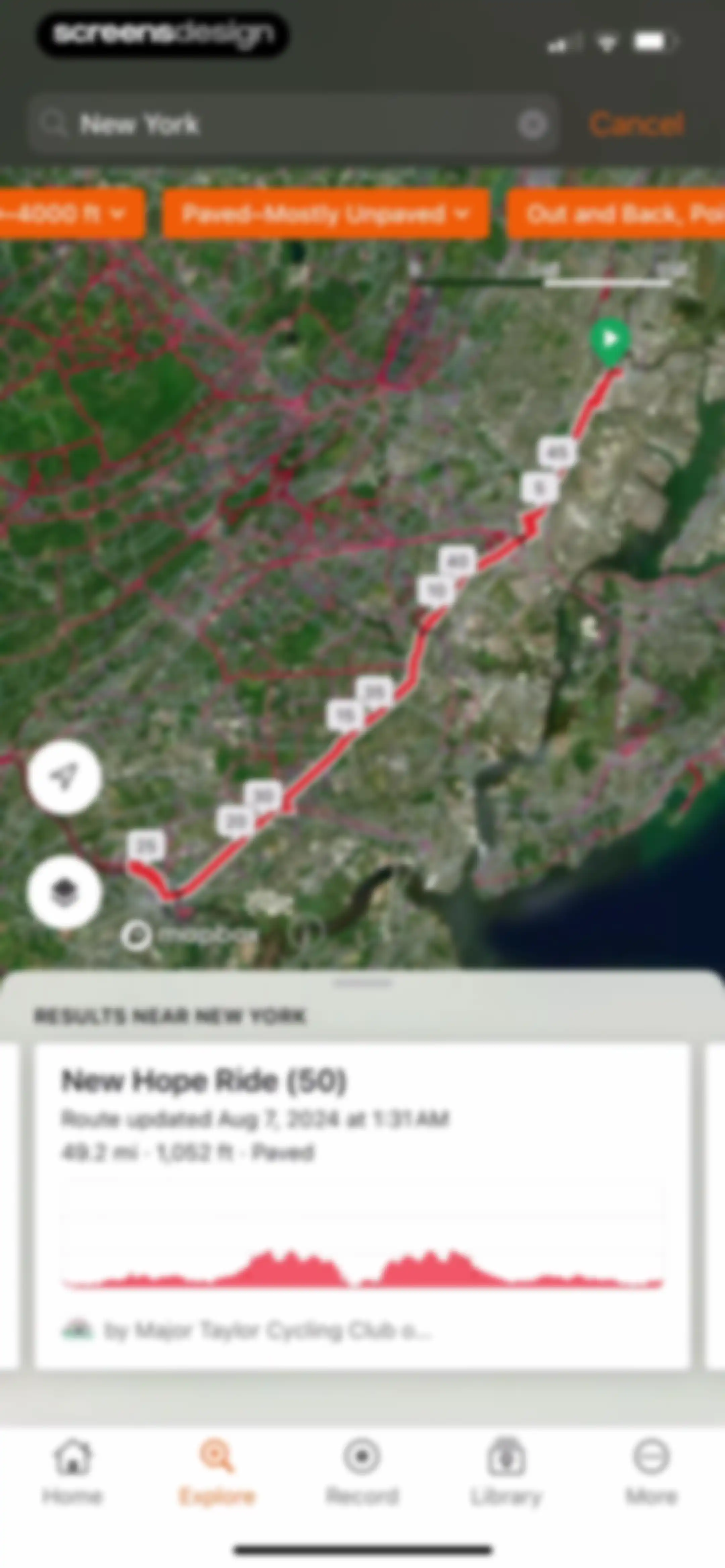 Ride with GPS: Bike Navigation screen 30