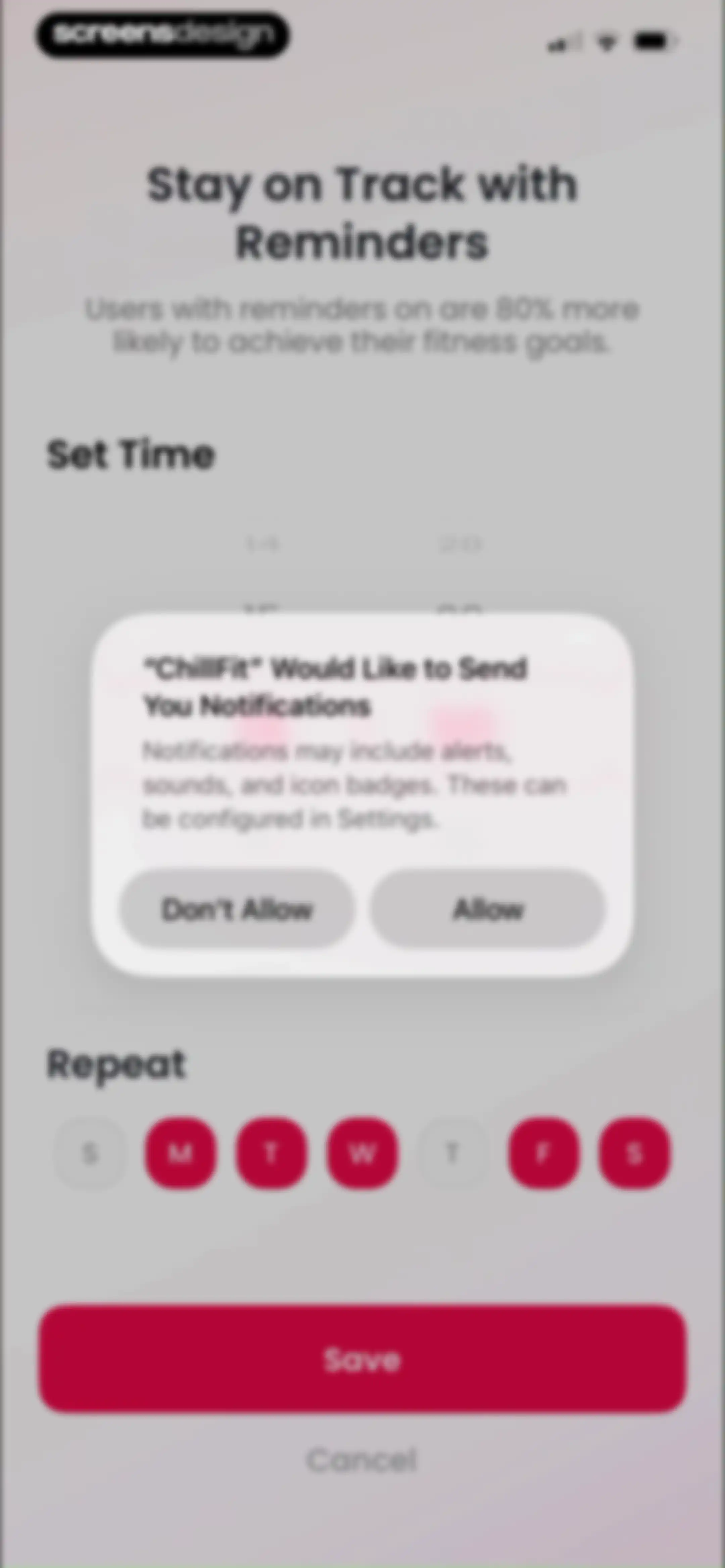 ChillFit: Home Workout Planner screen 61