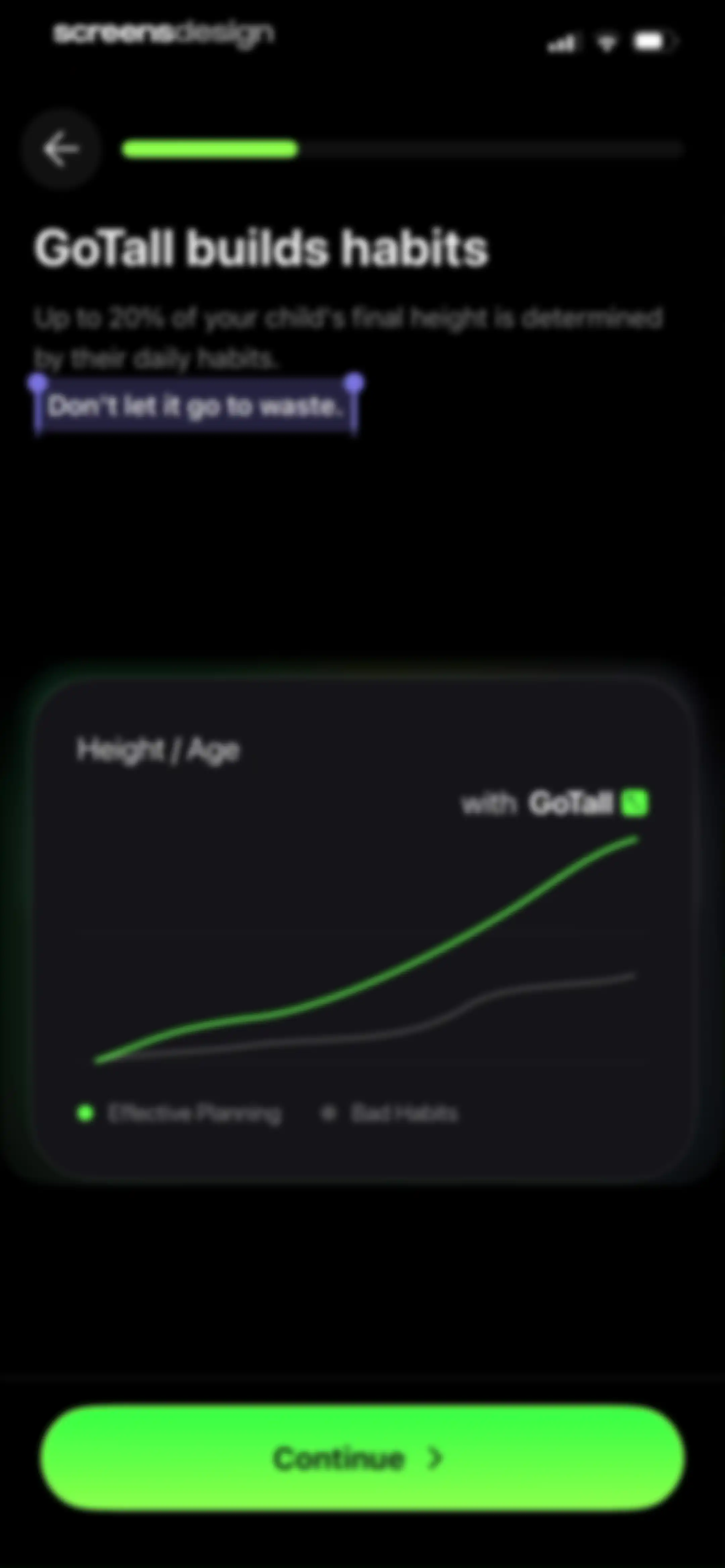 GoTall - Height Predictor screen 17