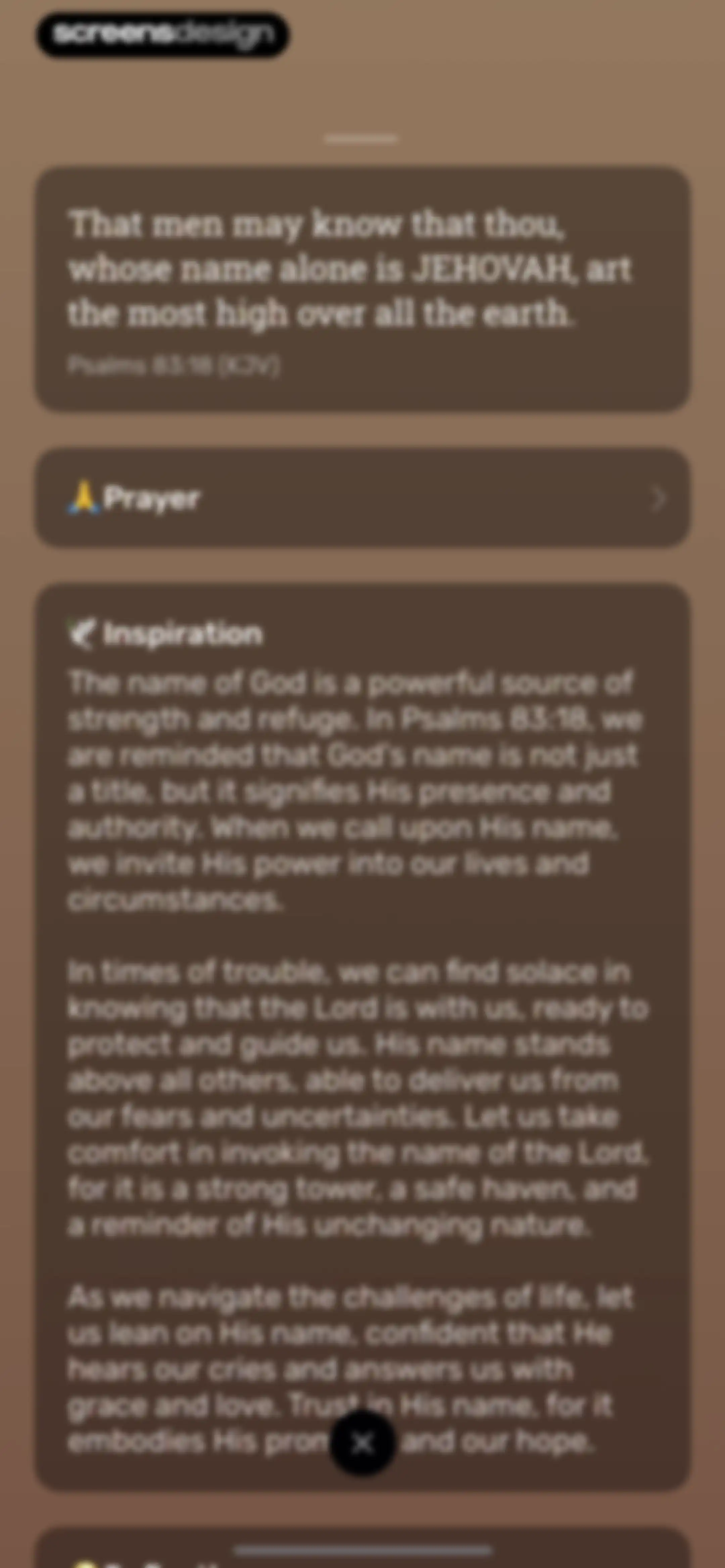 Bible Study - Manna screen 44