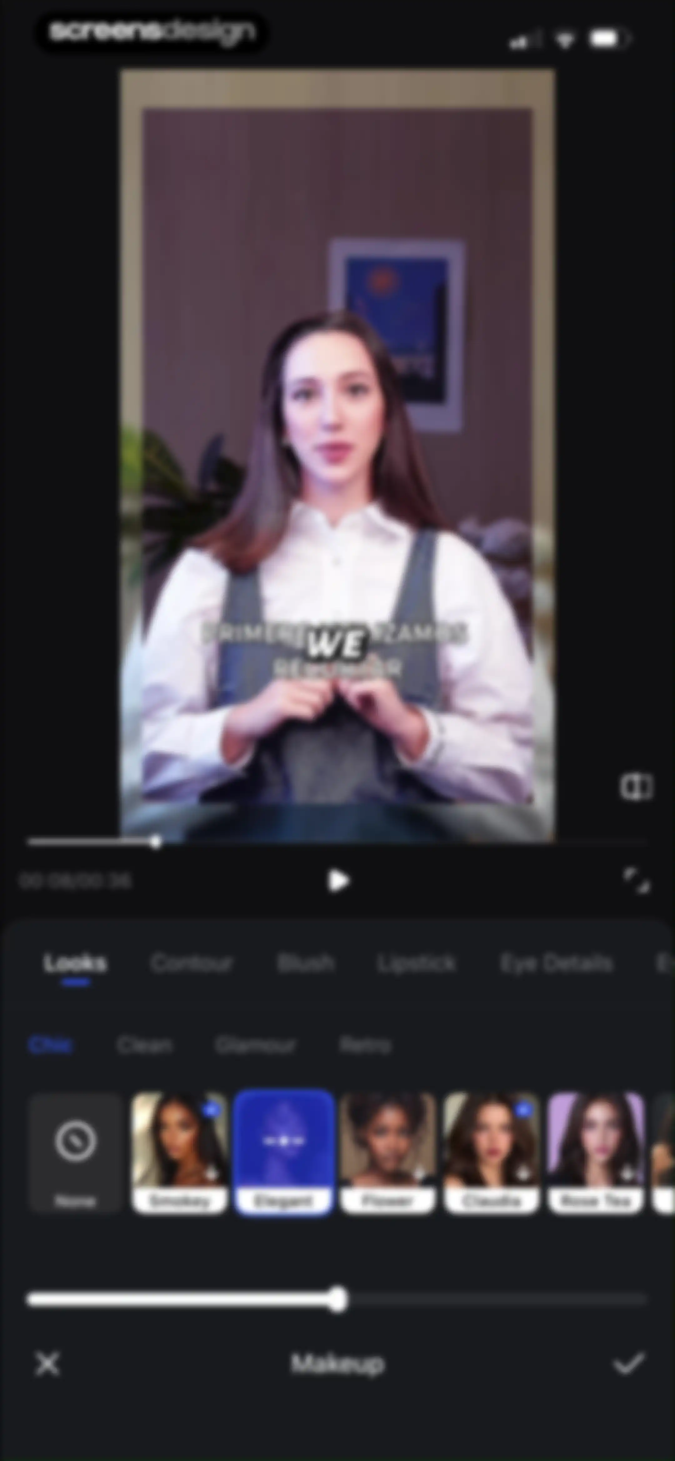 Vmake Labs: create viral video screen 89