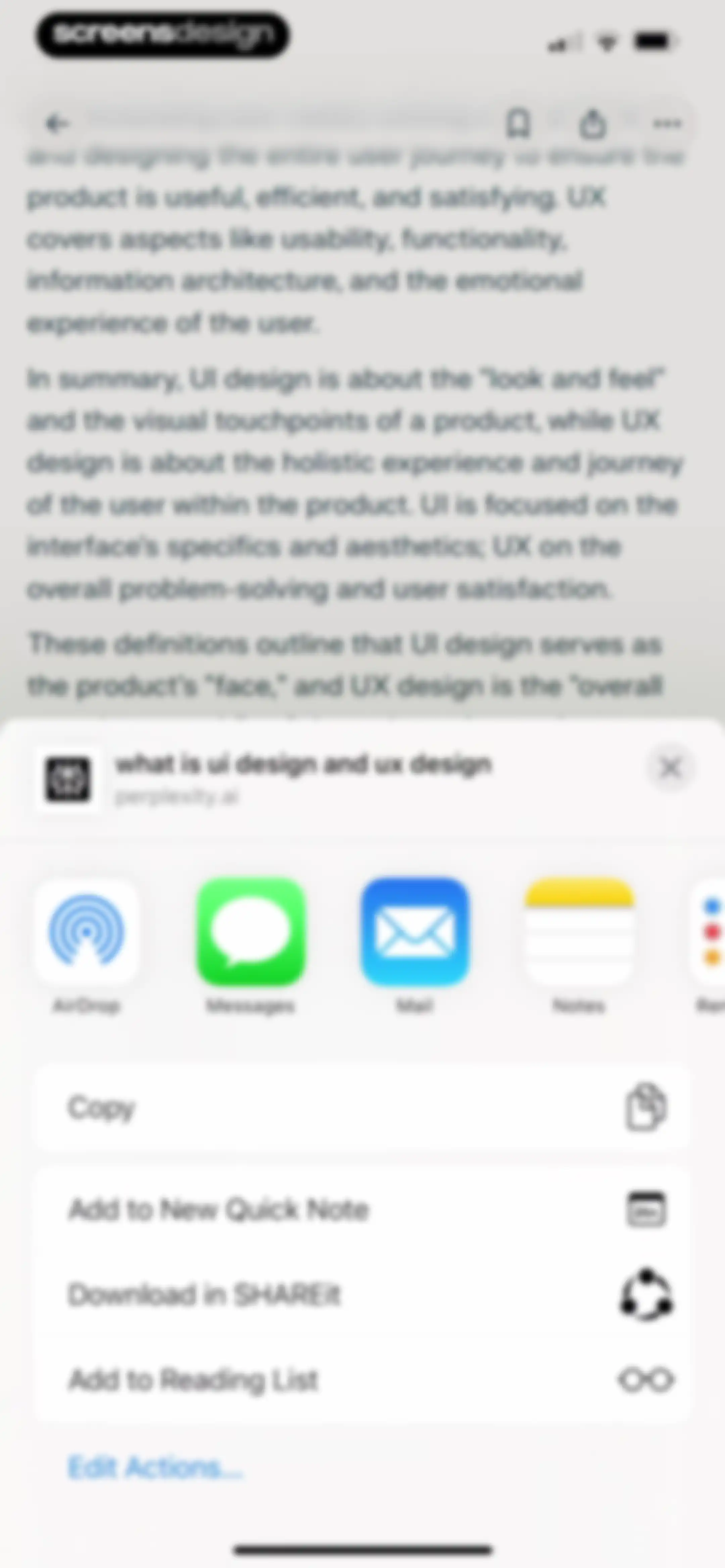 Perplexity - AI Search & Chat screen 33